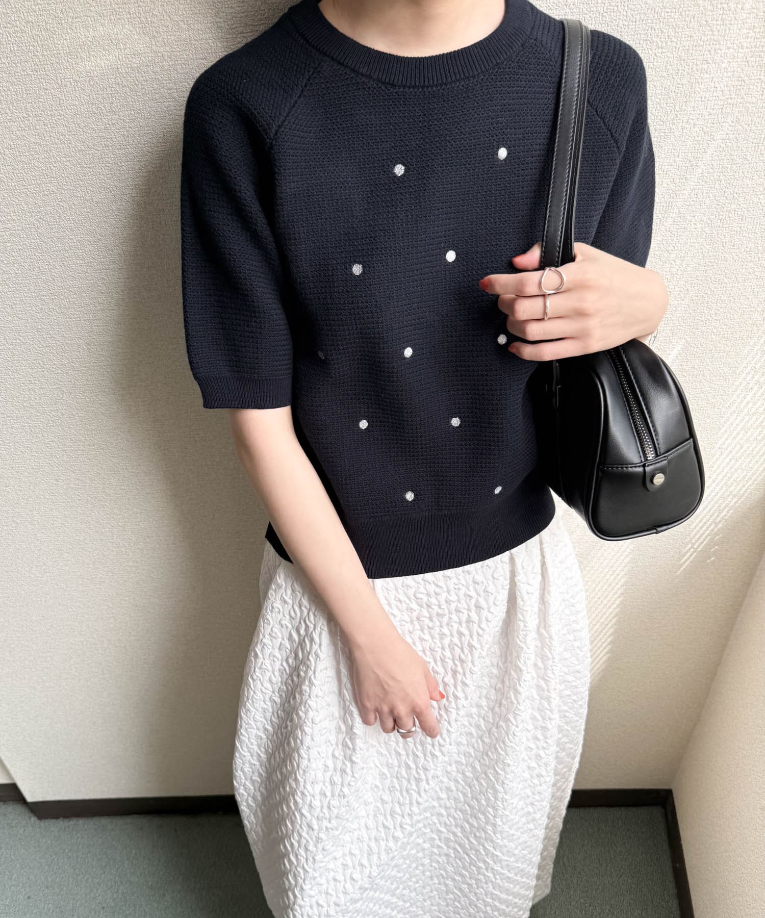 身長：161cm サイズ：M