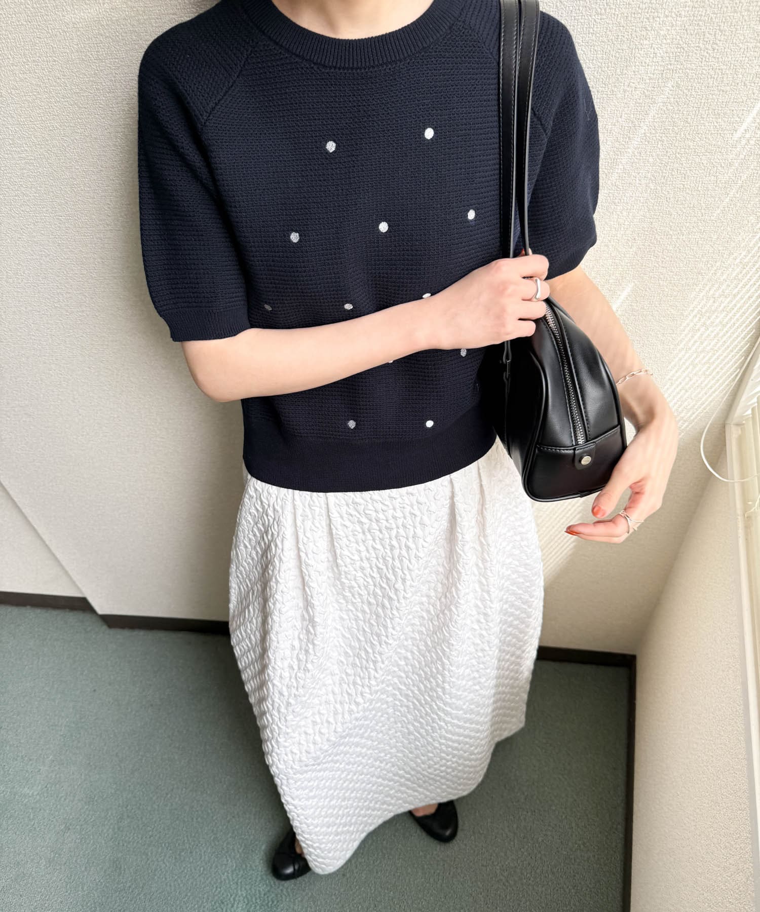 身長：161cm サイズ：M