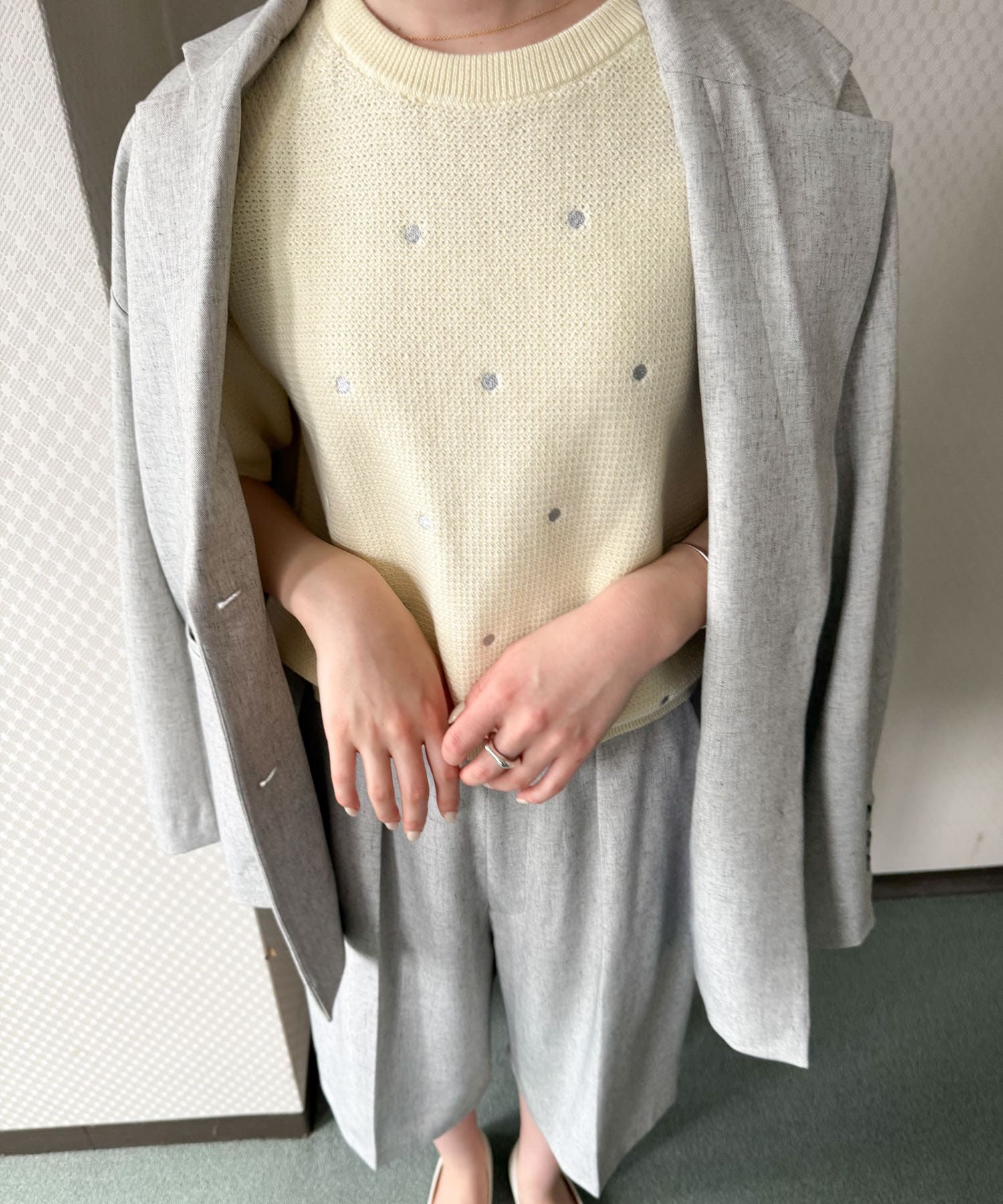 身長：161cm サイズ：M
