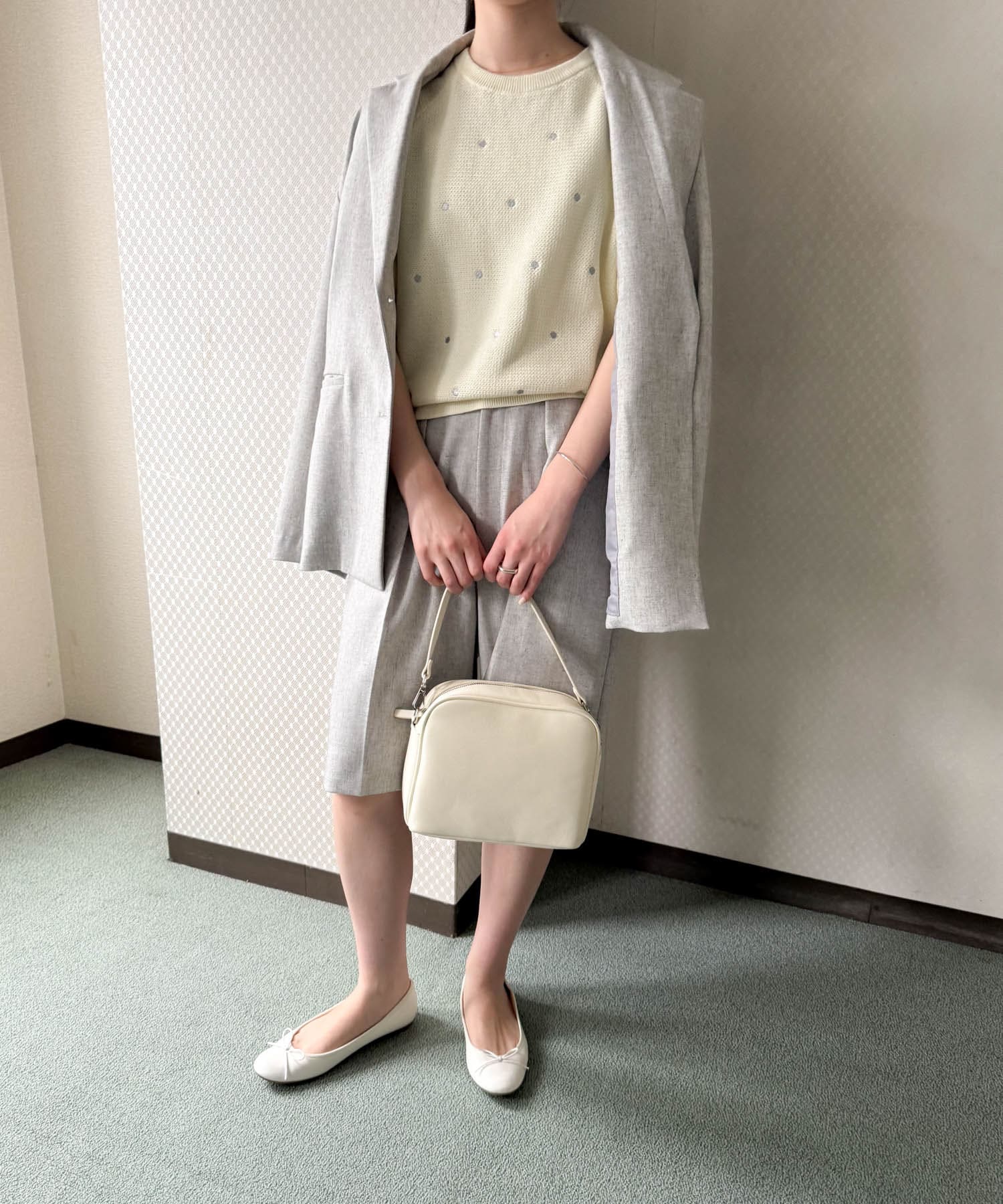身長：161cm サイズ：M
