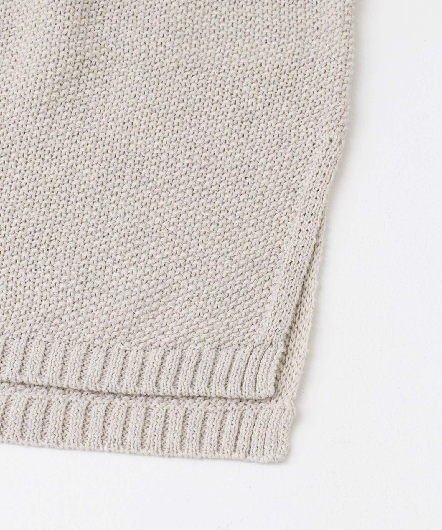 ペーパーヤーンニュアンスニット BEIGE M