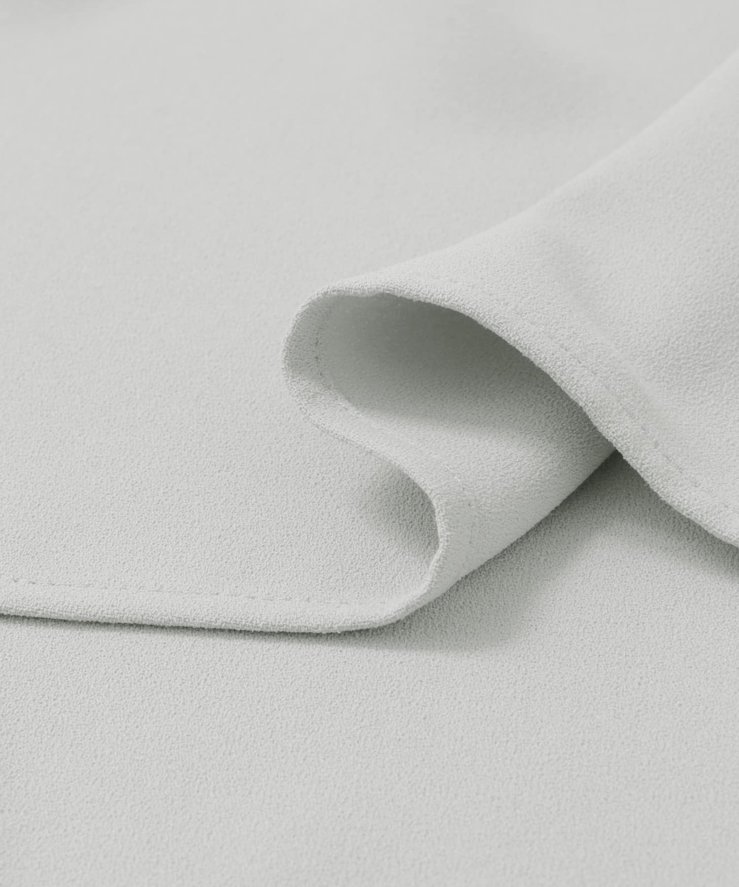 フロントギャザーブラウス LIGHT GRAY M