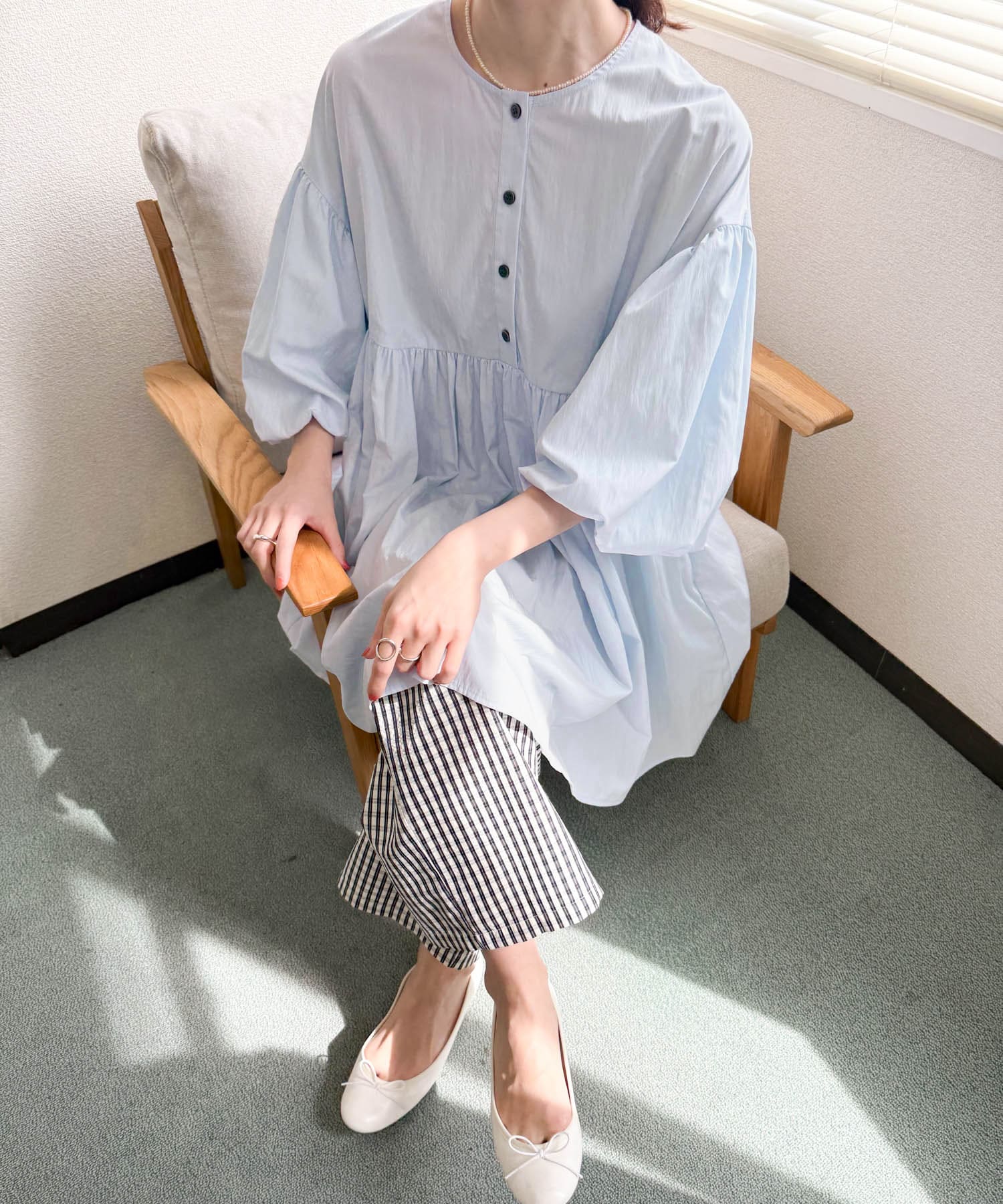 身長：161cm サイズ：M