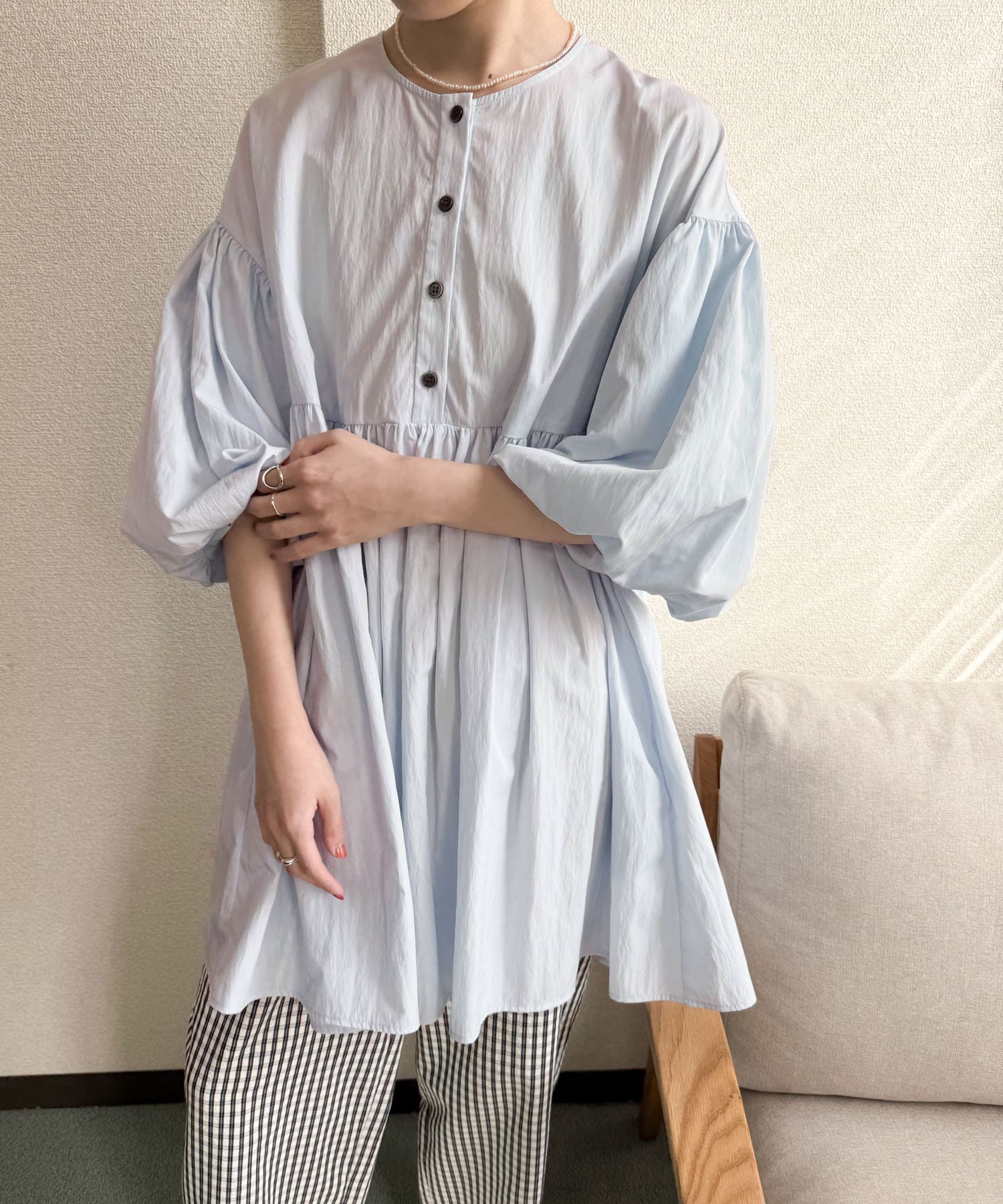 身長：161cm サイズ：M