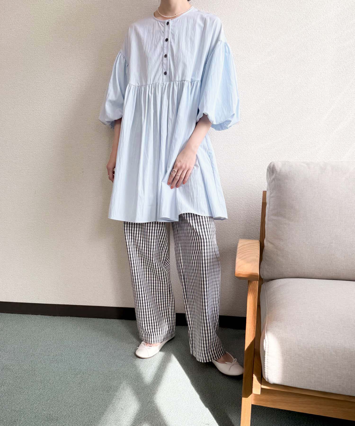 身長：161cm サイズ：M