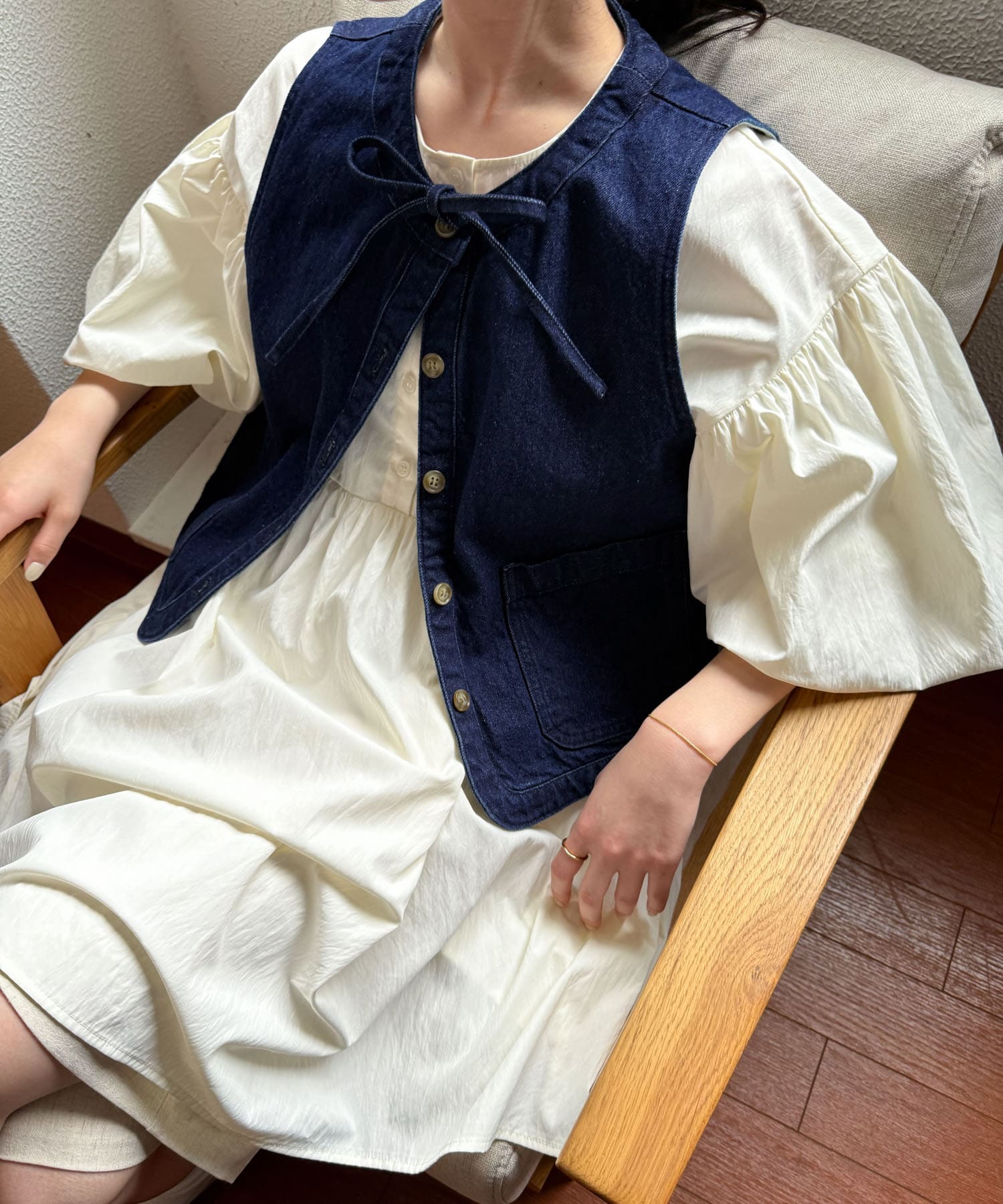 身長：161cm サイズ：M