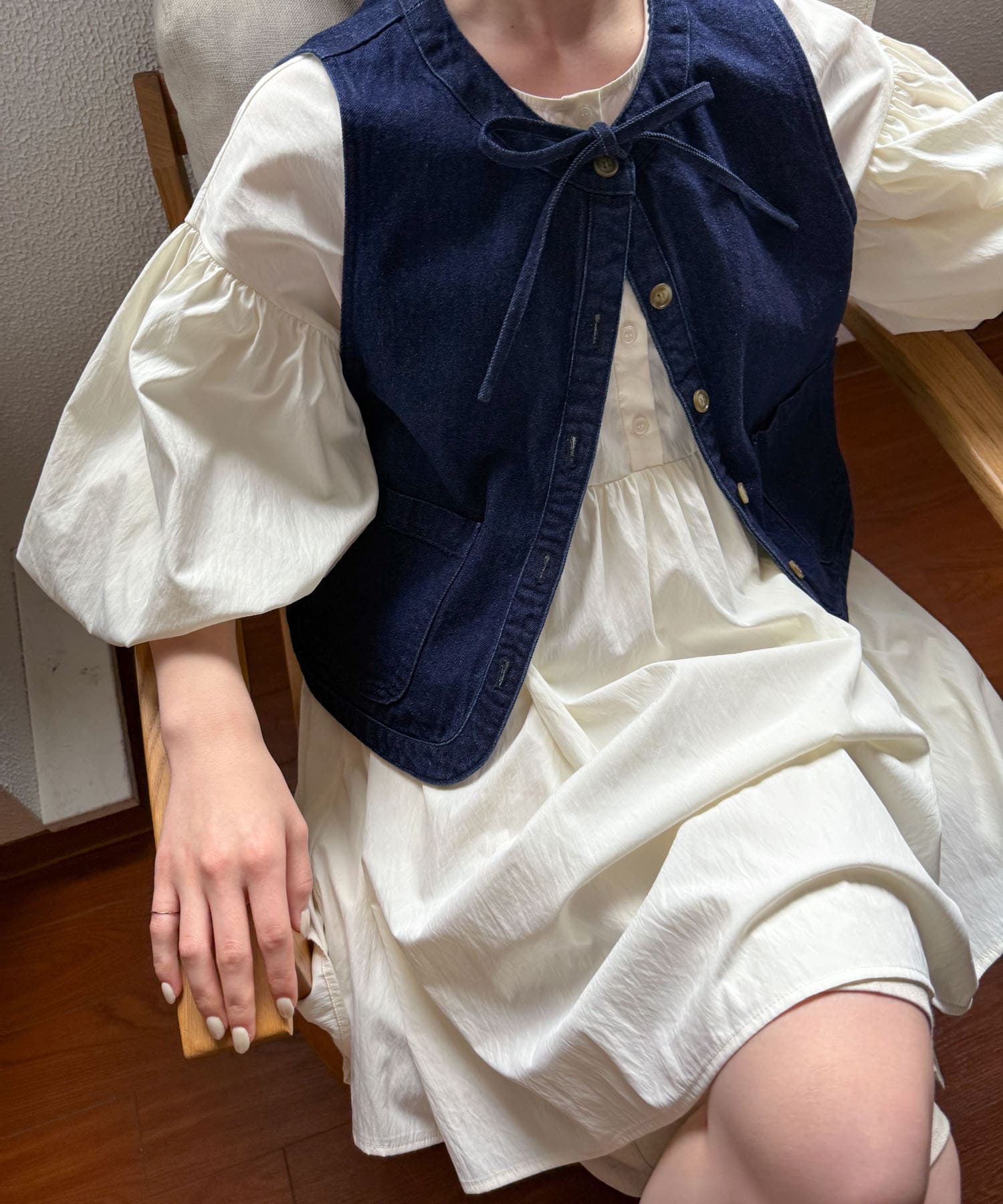 身長：161cm サイズ：M