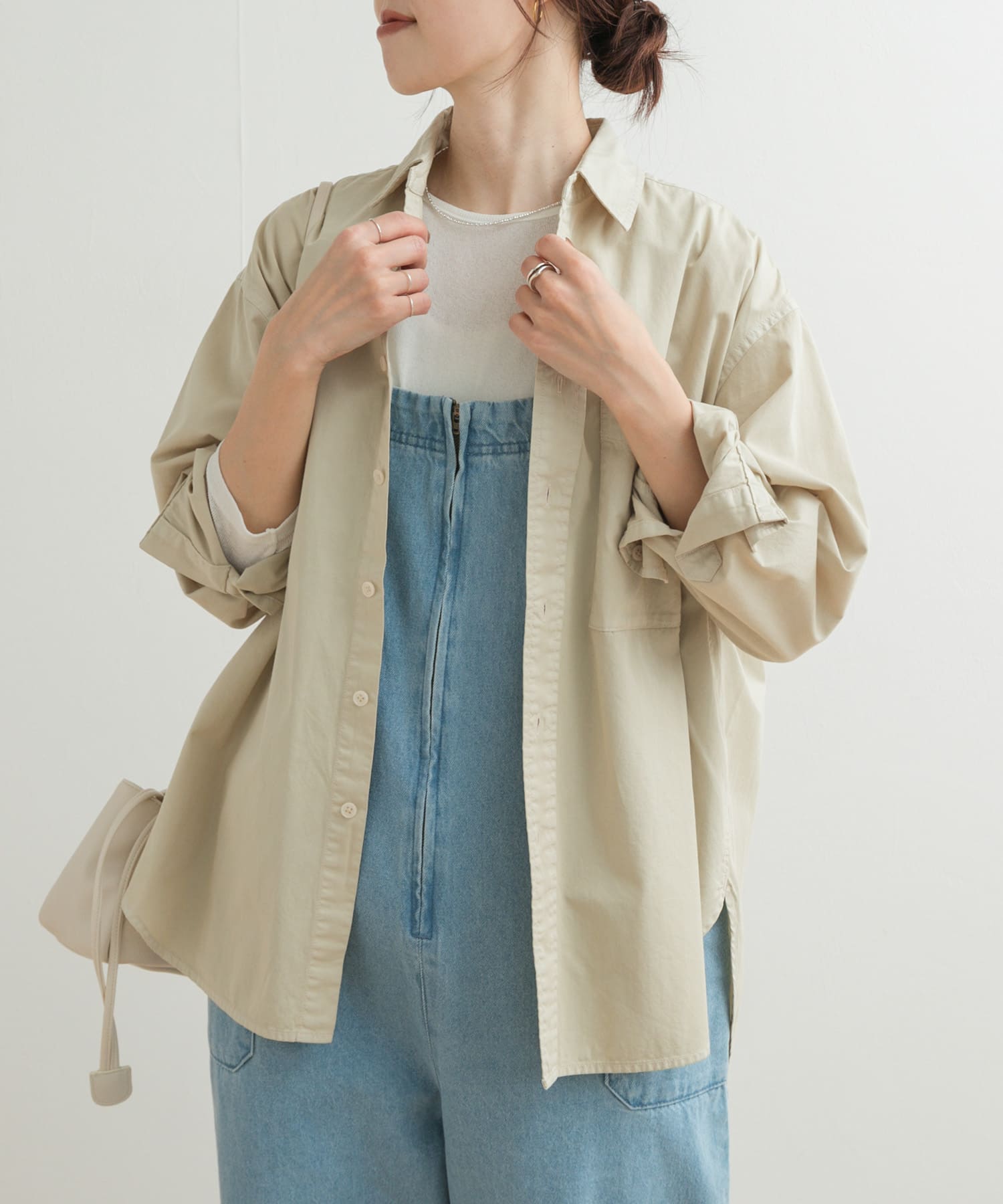 製品染めカラーシャツ(M GREIGE): トップス｜URBAN RESEARCH公式