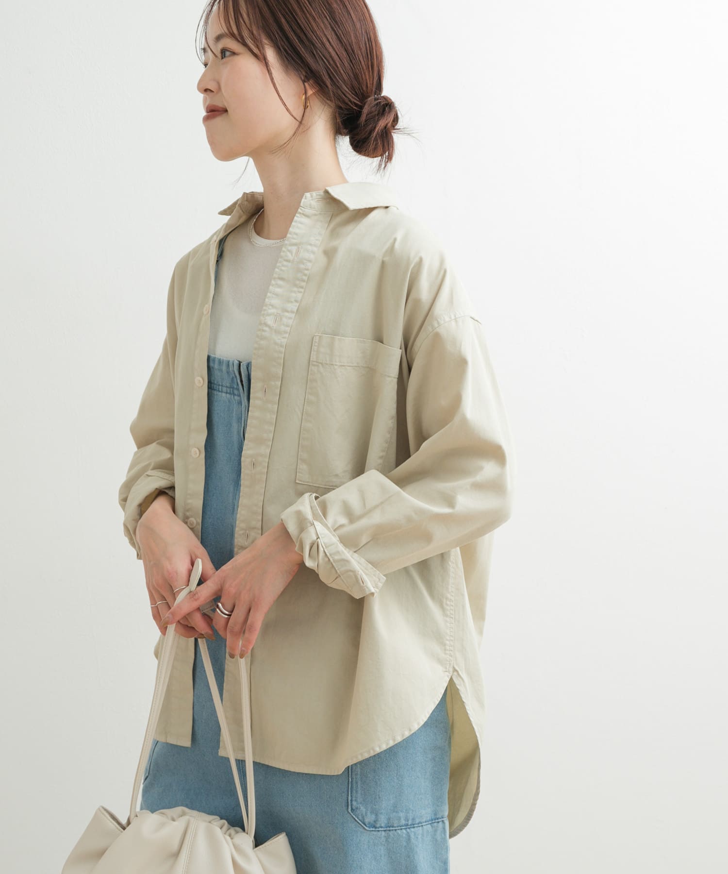 製品染めカラーシャツ(M GREIGE): トップス｜URBAN RESEARCH公式