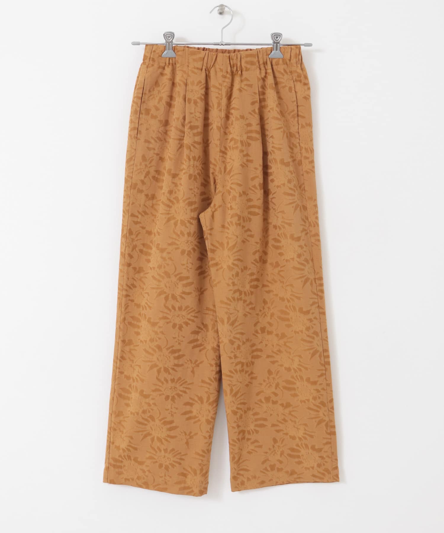 ジャガードイージーパンツ CAMEL M
