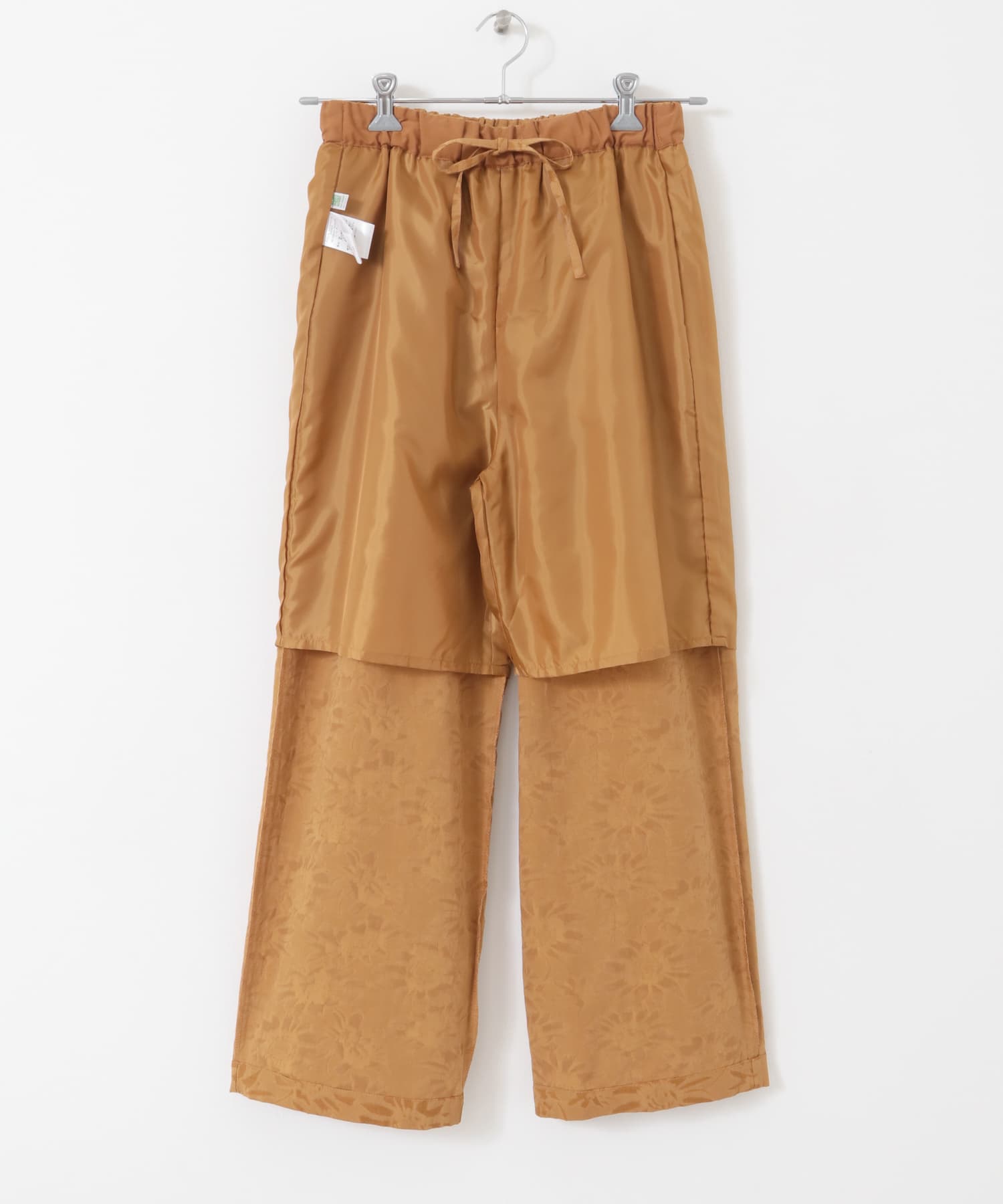 ジャガードイージーパンツ CAMEL M