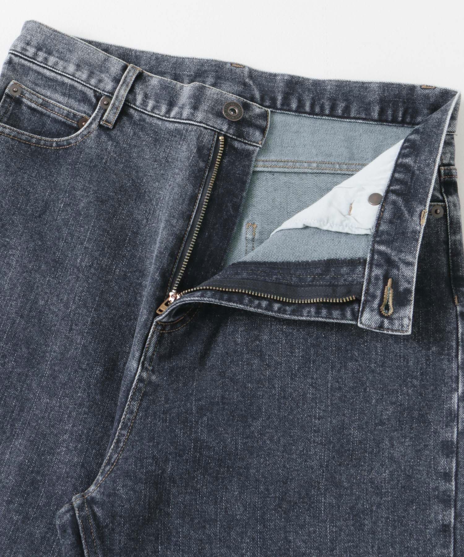 ストレッチフレアデニムパンツ INDIGO S