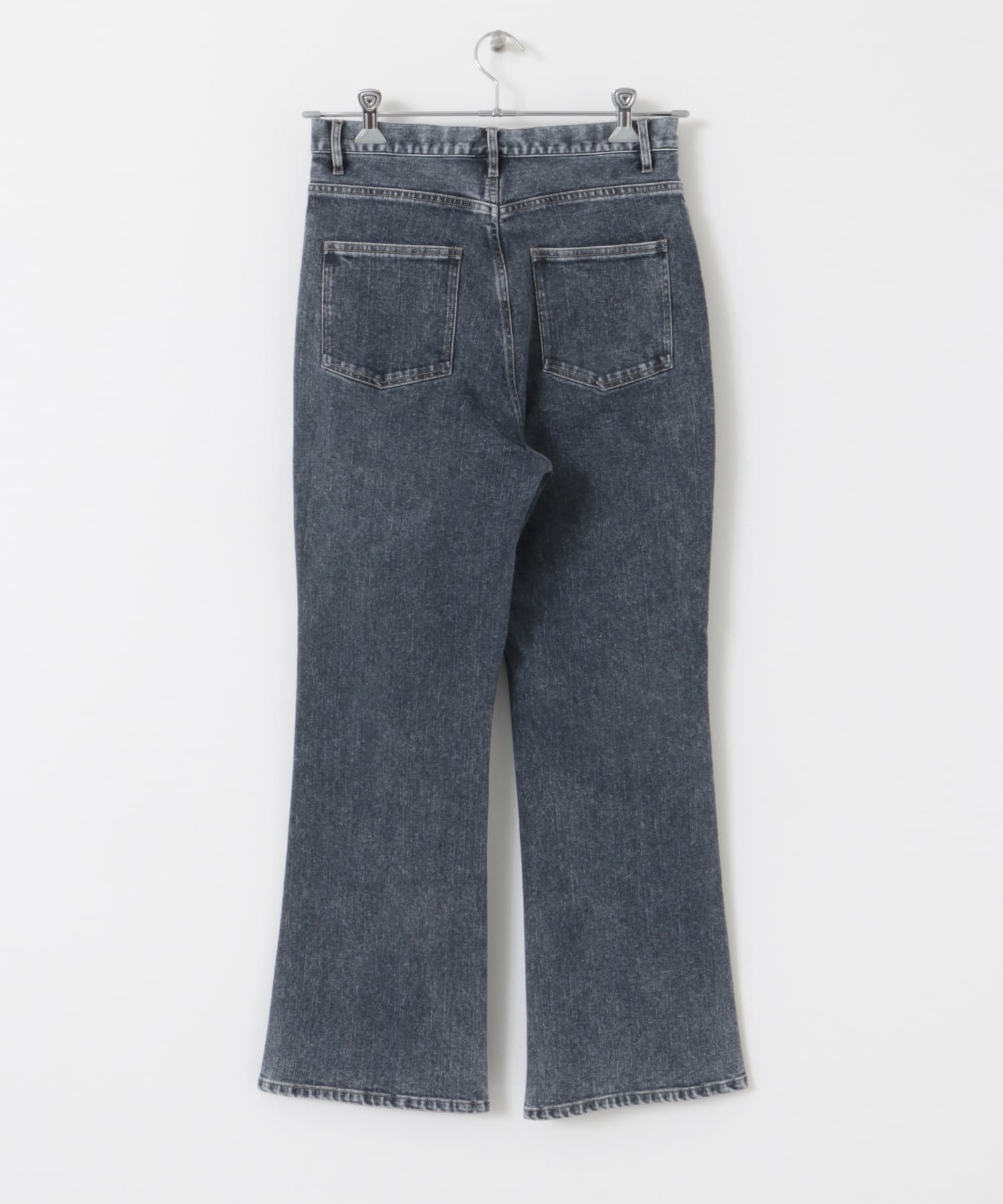 ストレッチフレアデニムパンツ INDIGO S