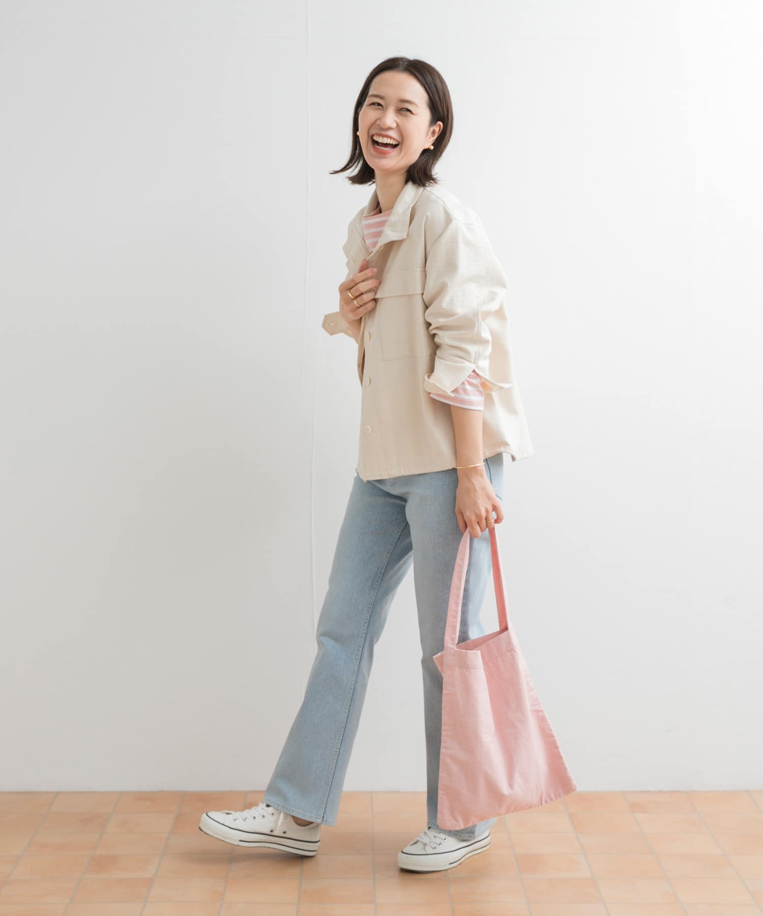 身長：168cm サイズ：M