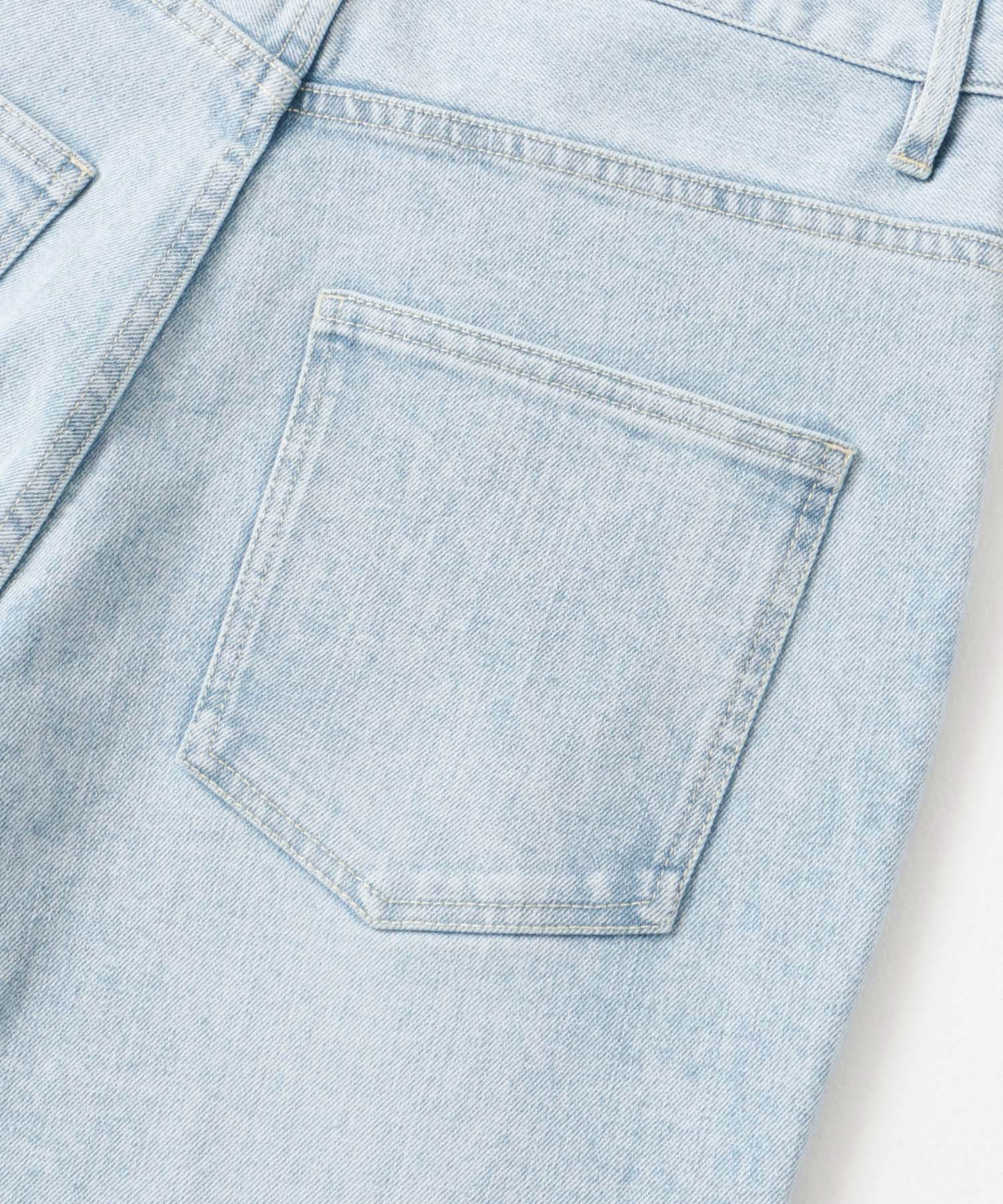 ストレッチフレアデニムパンツ L/INDIGO S