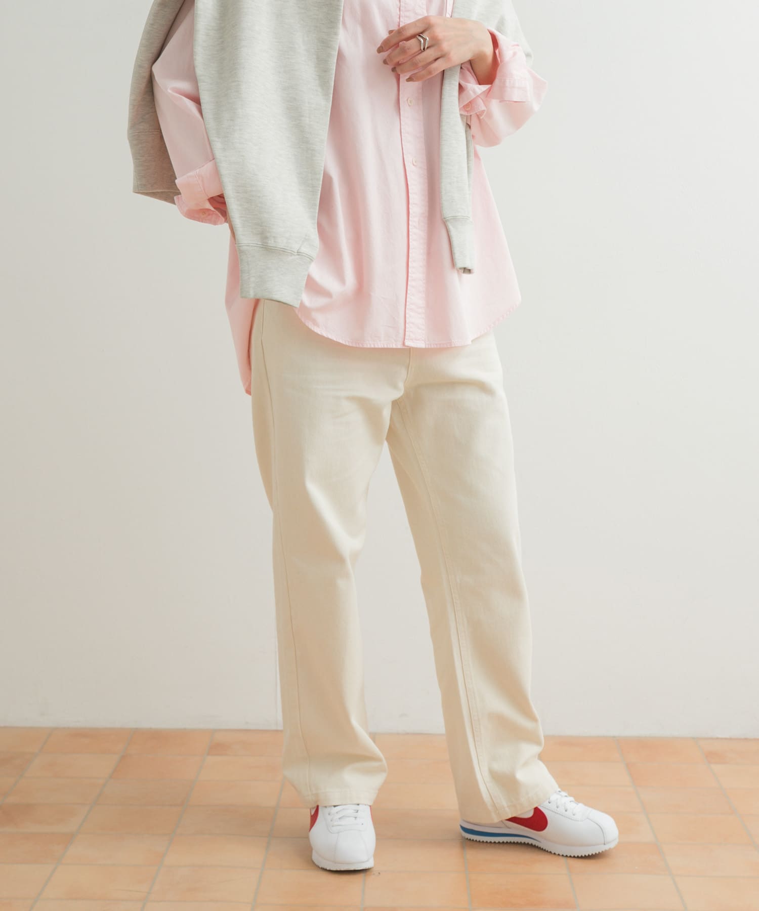 身長：168cm サイズ：L