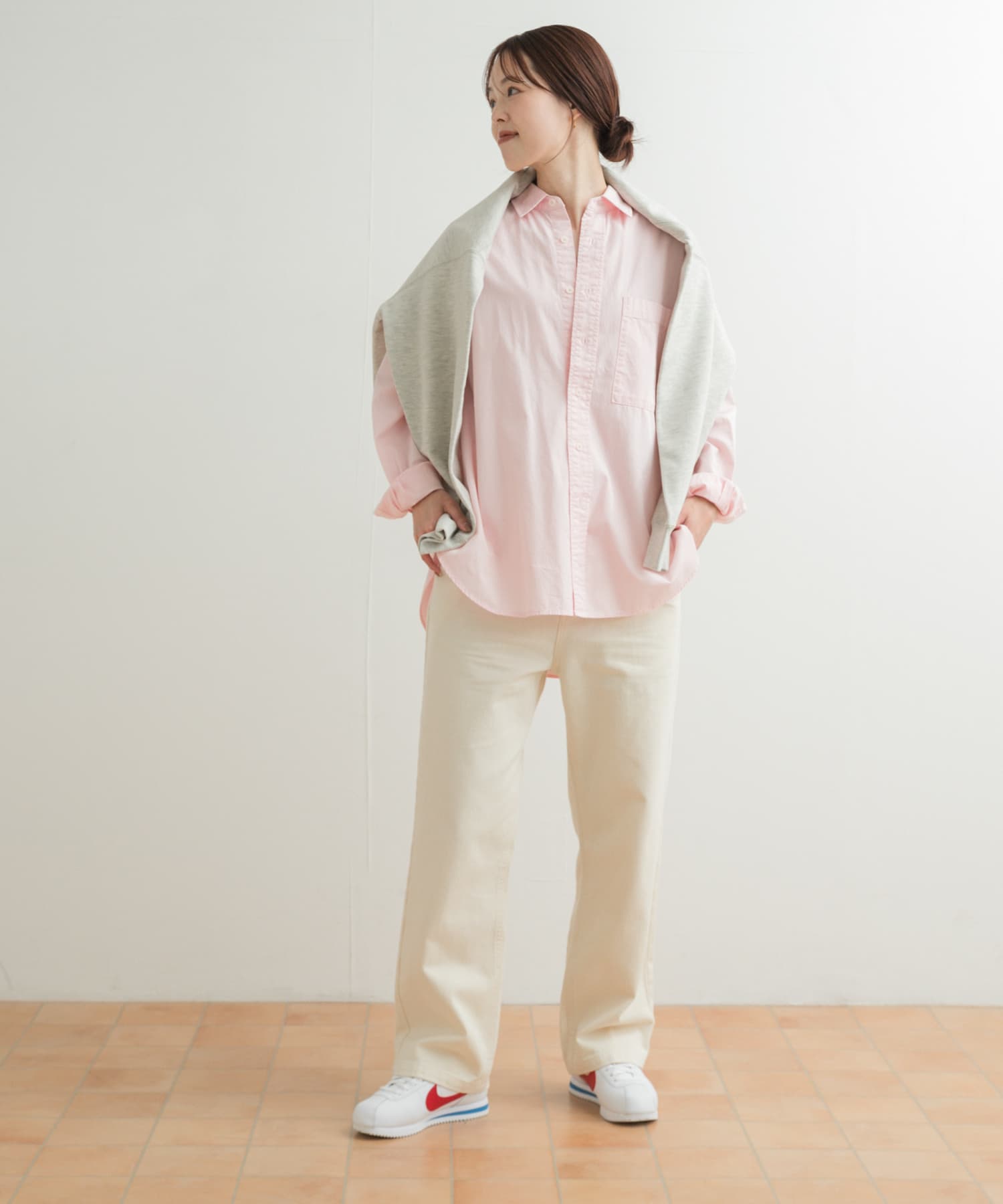 身長：168cm サイズ：L