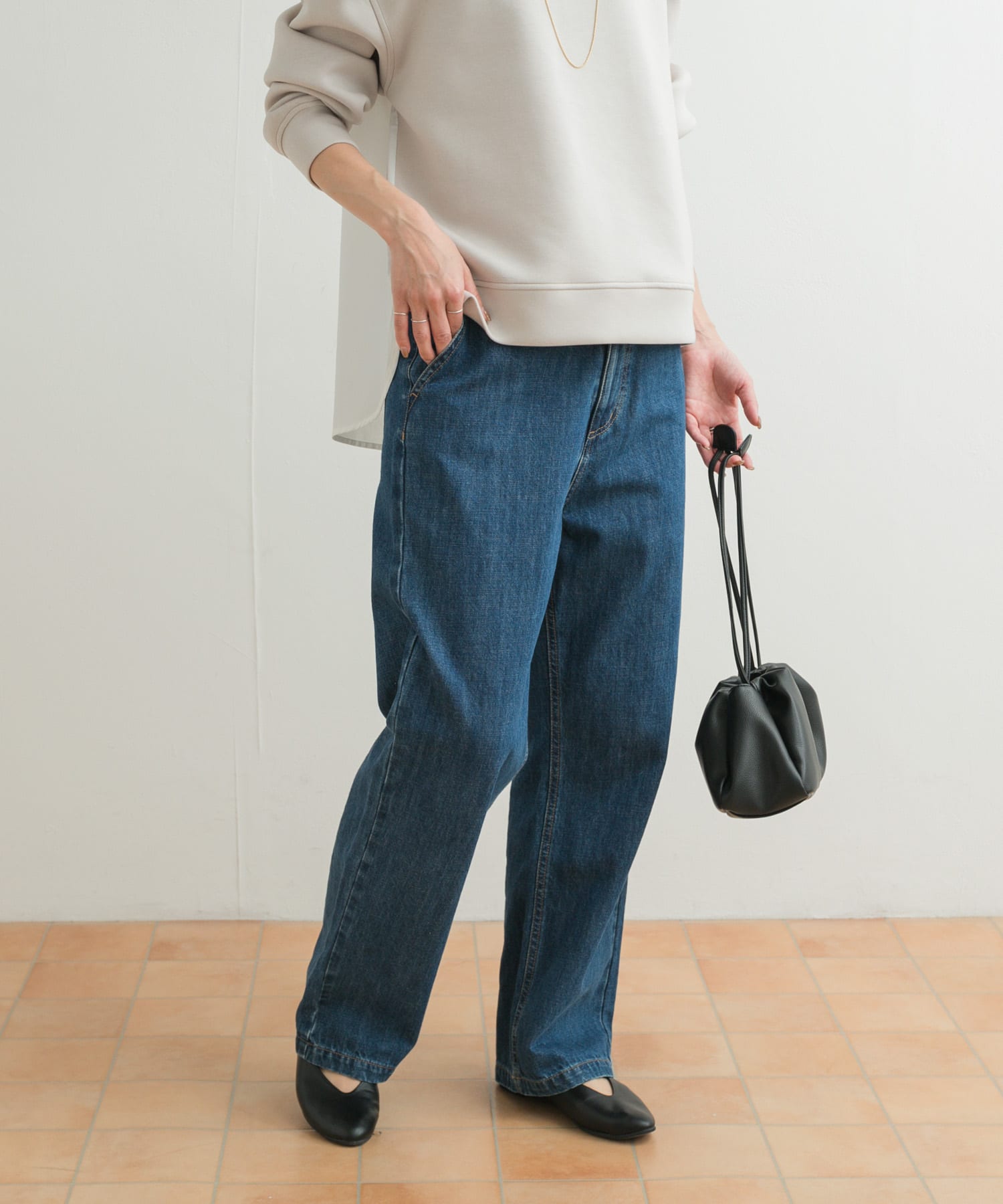 身長：168cm サイズ：L