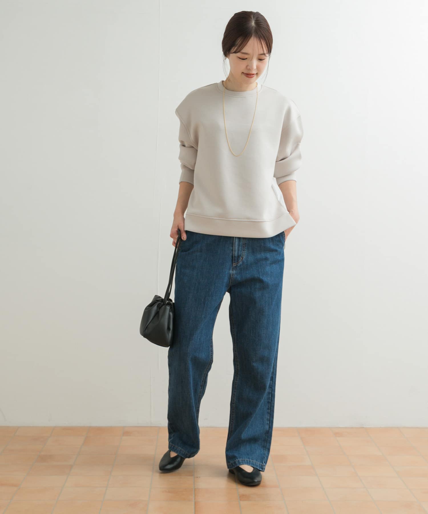 身長：168cm サイズ：L