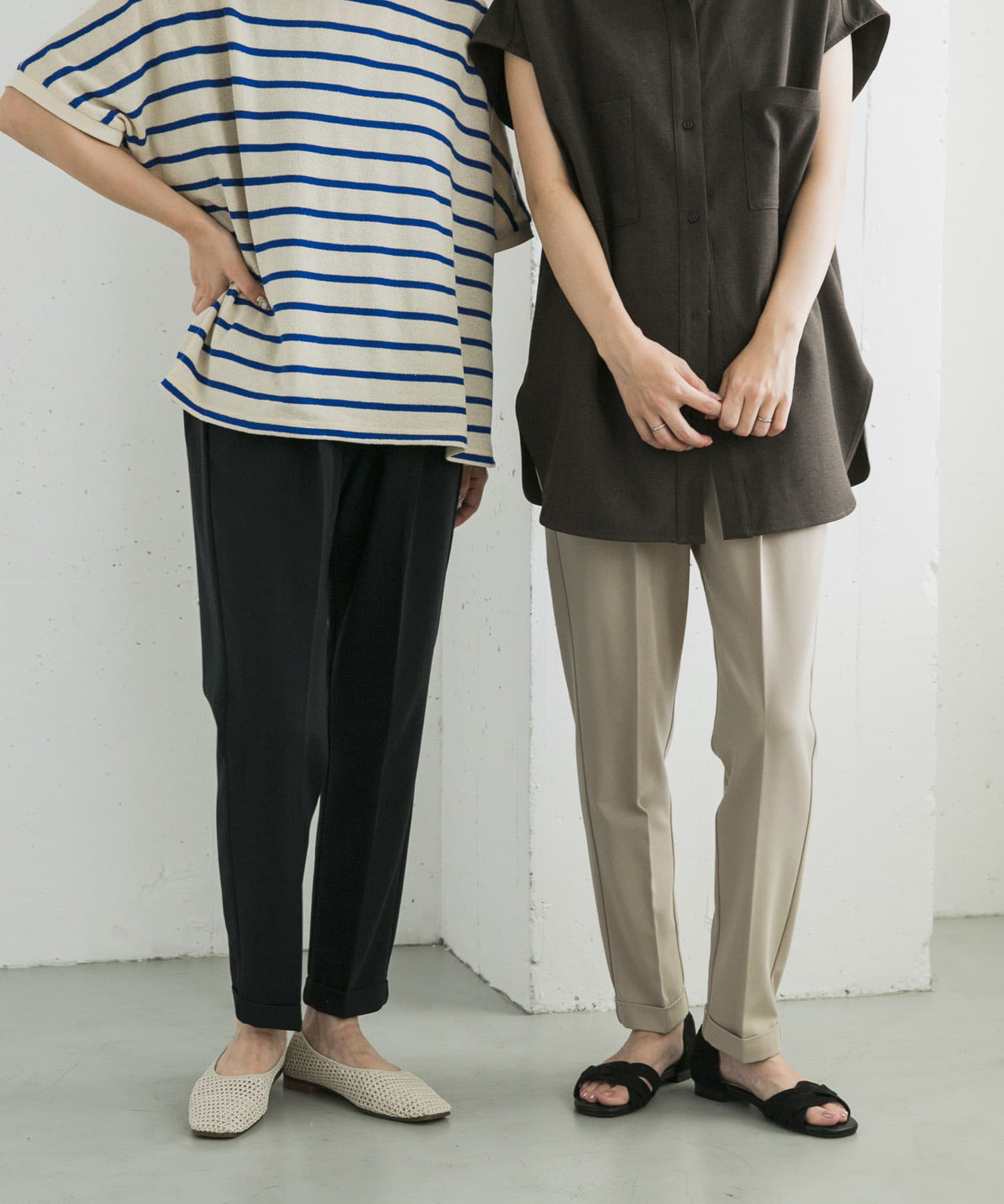 身長：160cm サイズ：S / 身長：162cm サイズ：M