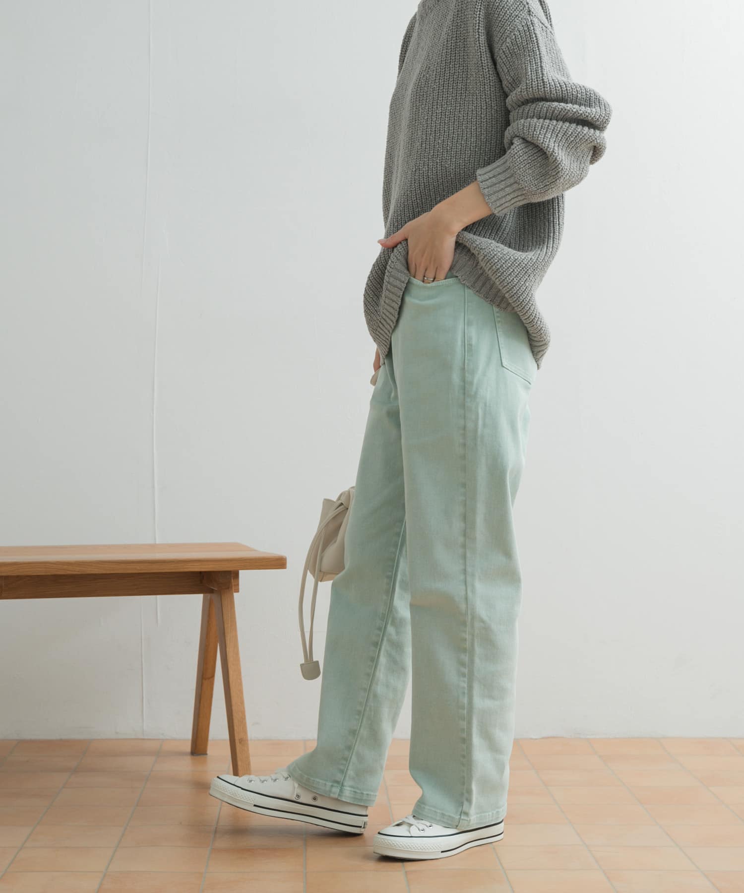 身長：162cm サイズ：M