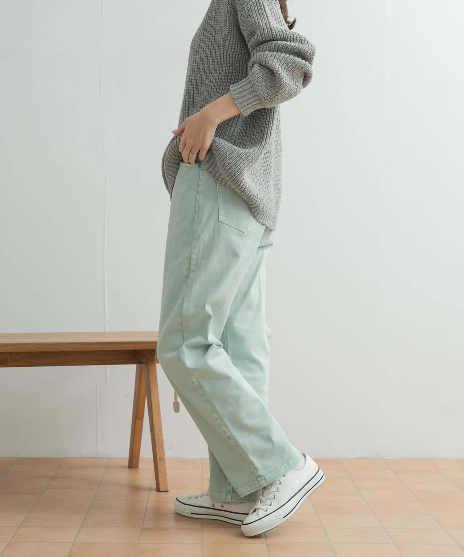 身長：162cm サイズ：M