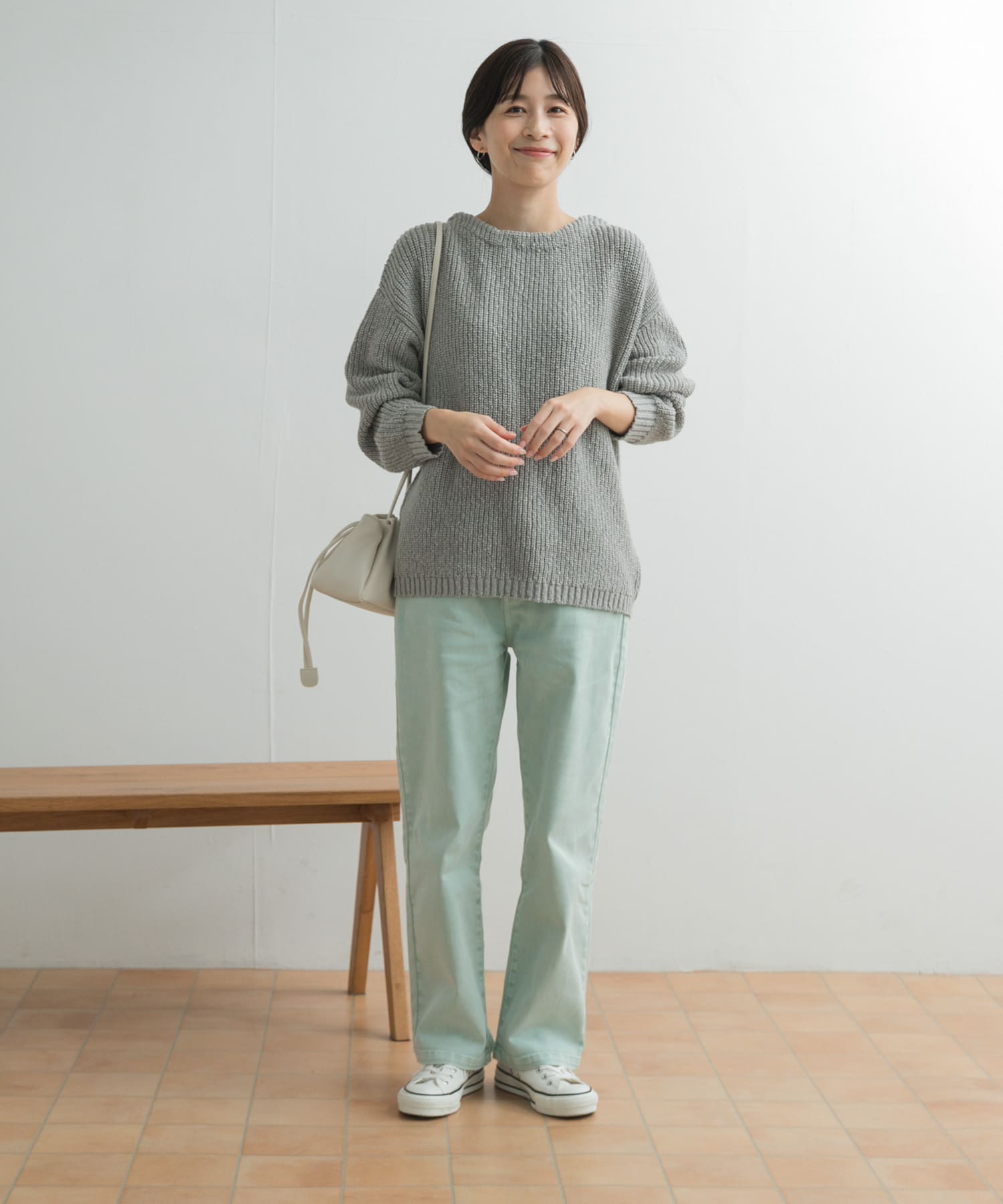 身長：162cm サイズ：M