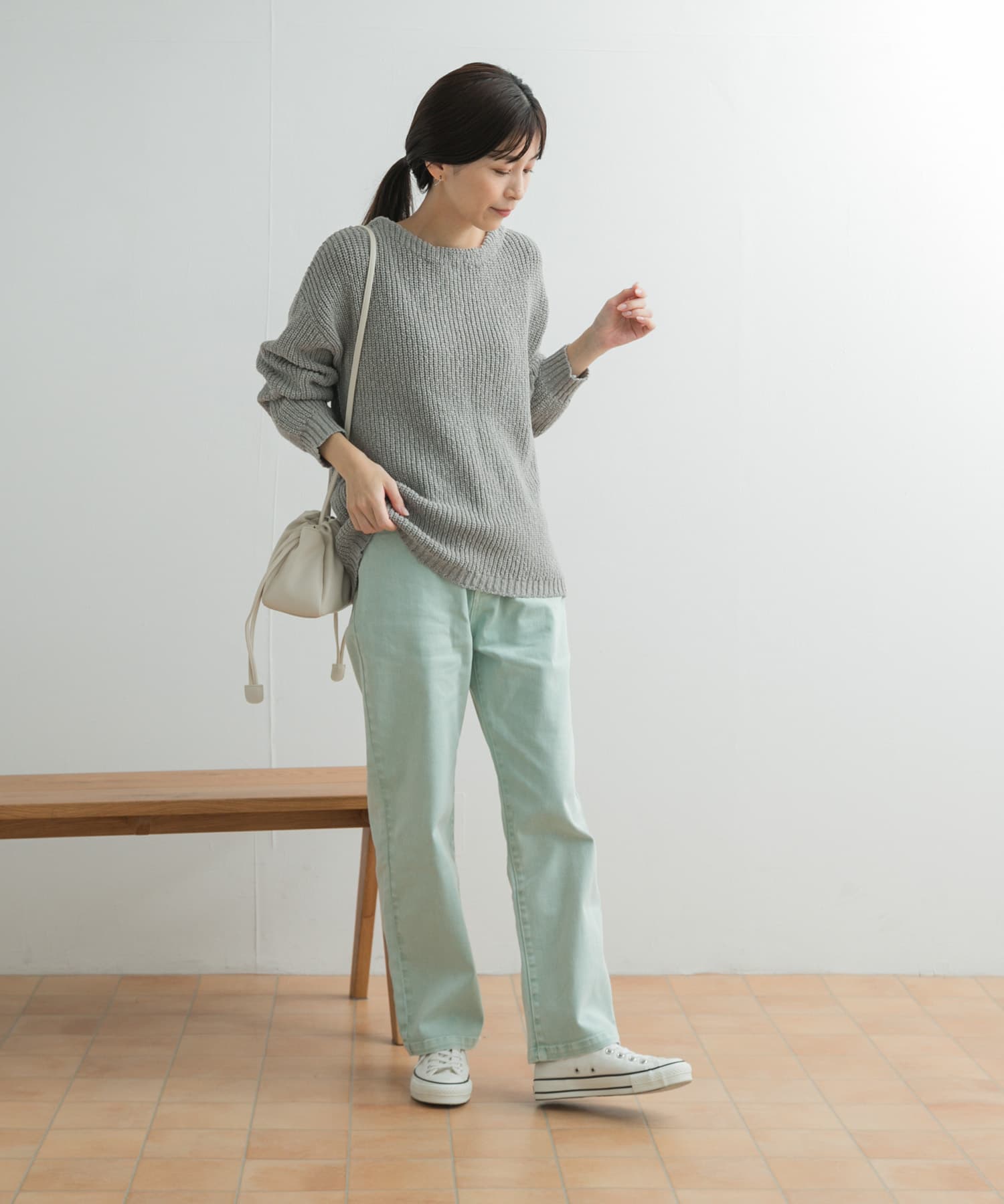 身長：162cm サイズ：M