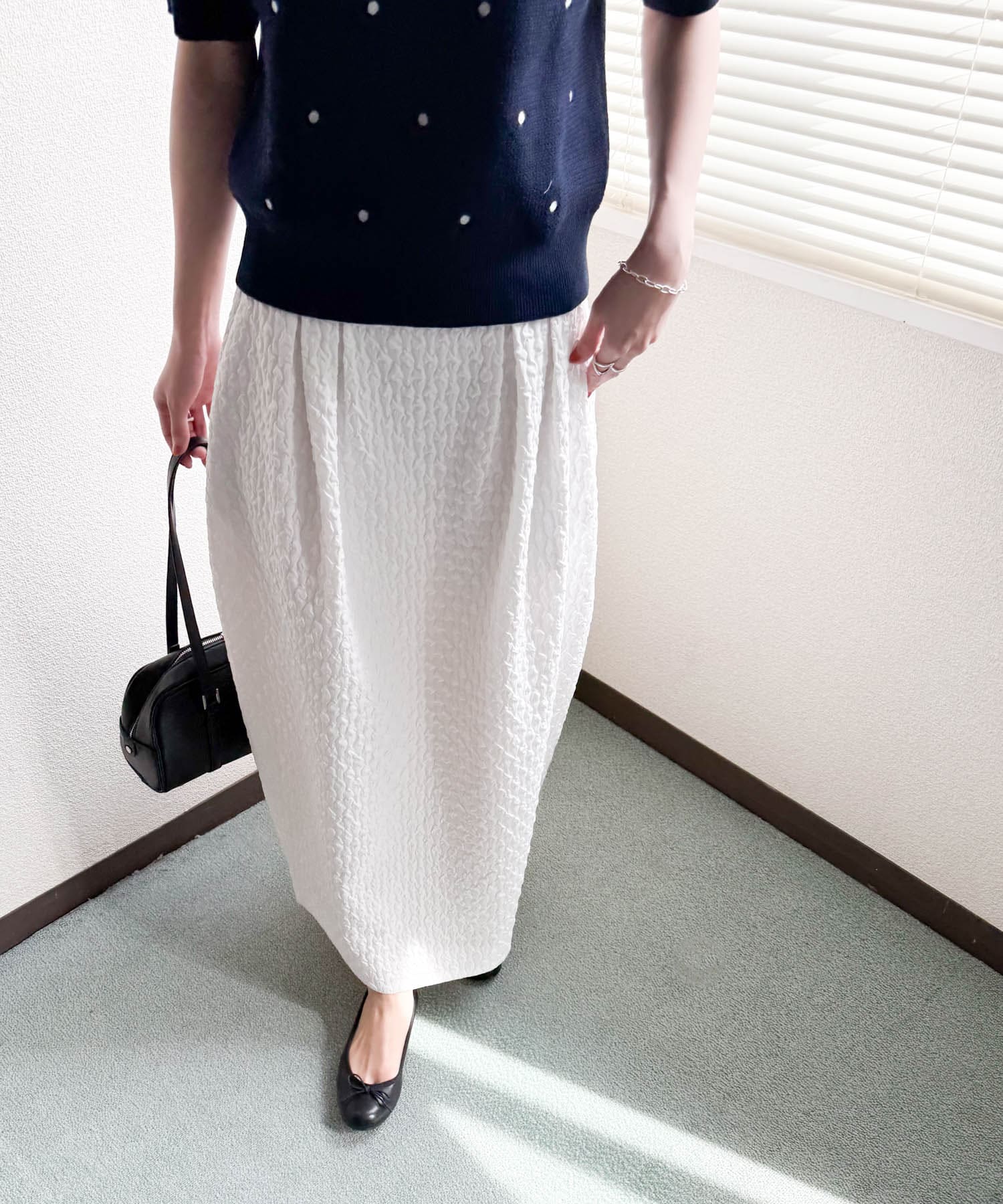 身長：161cm サイズ：M