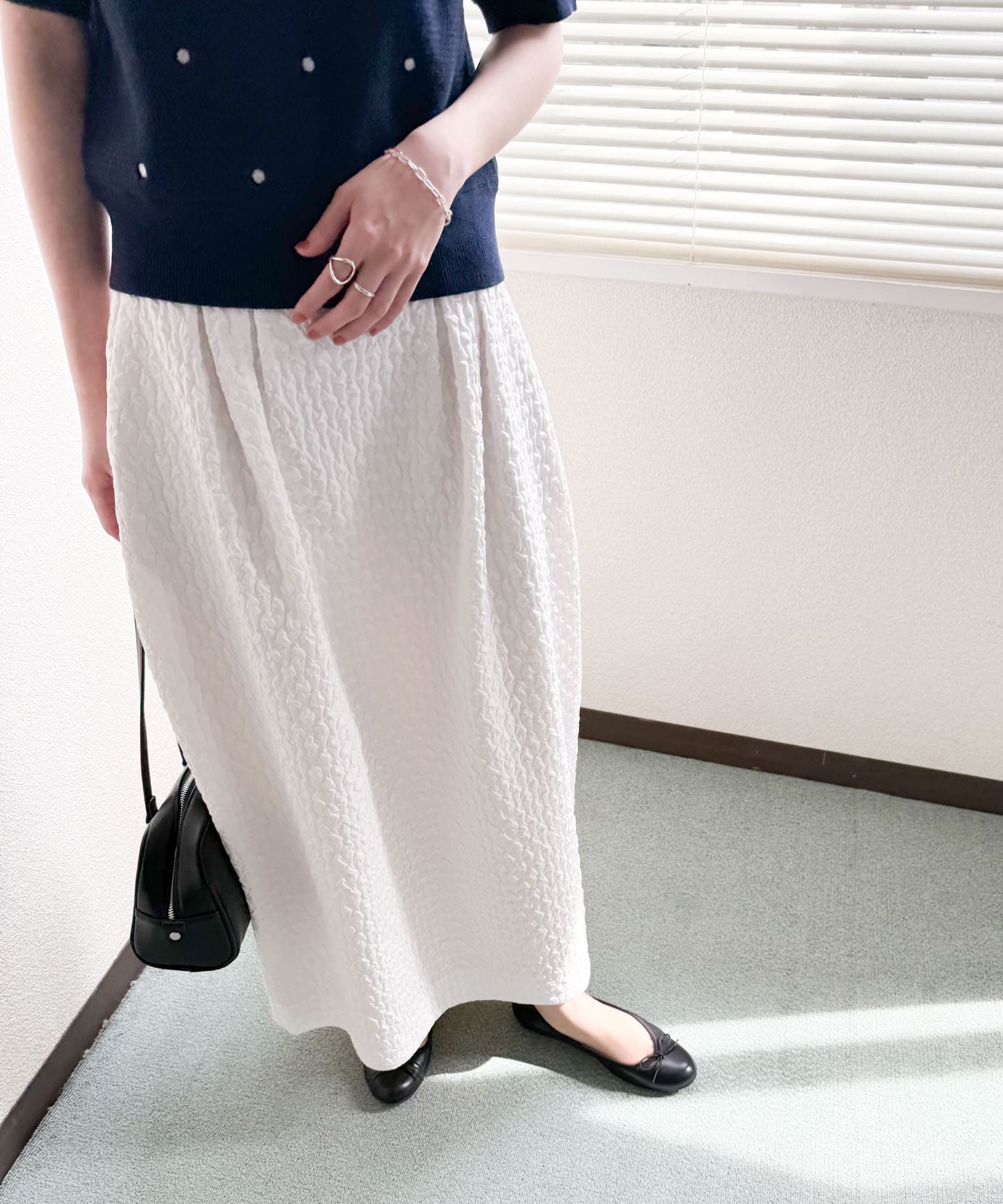 身長：161cm サイズ：M