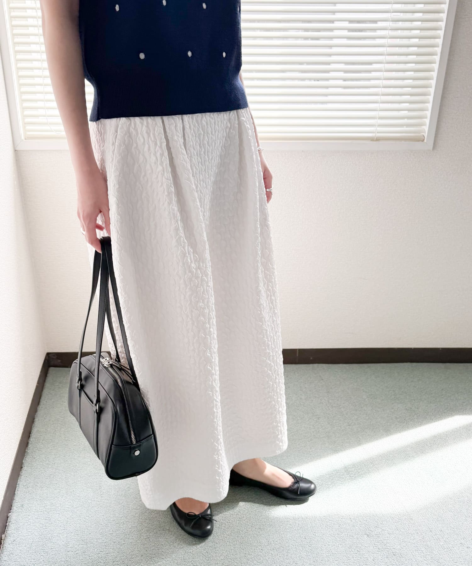 身長：161cm サイズ：M