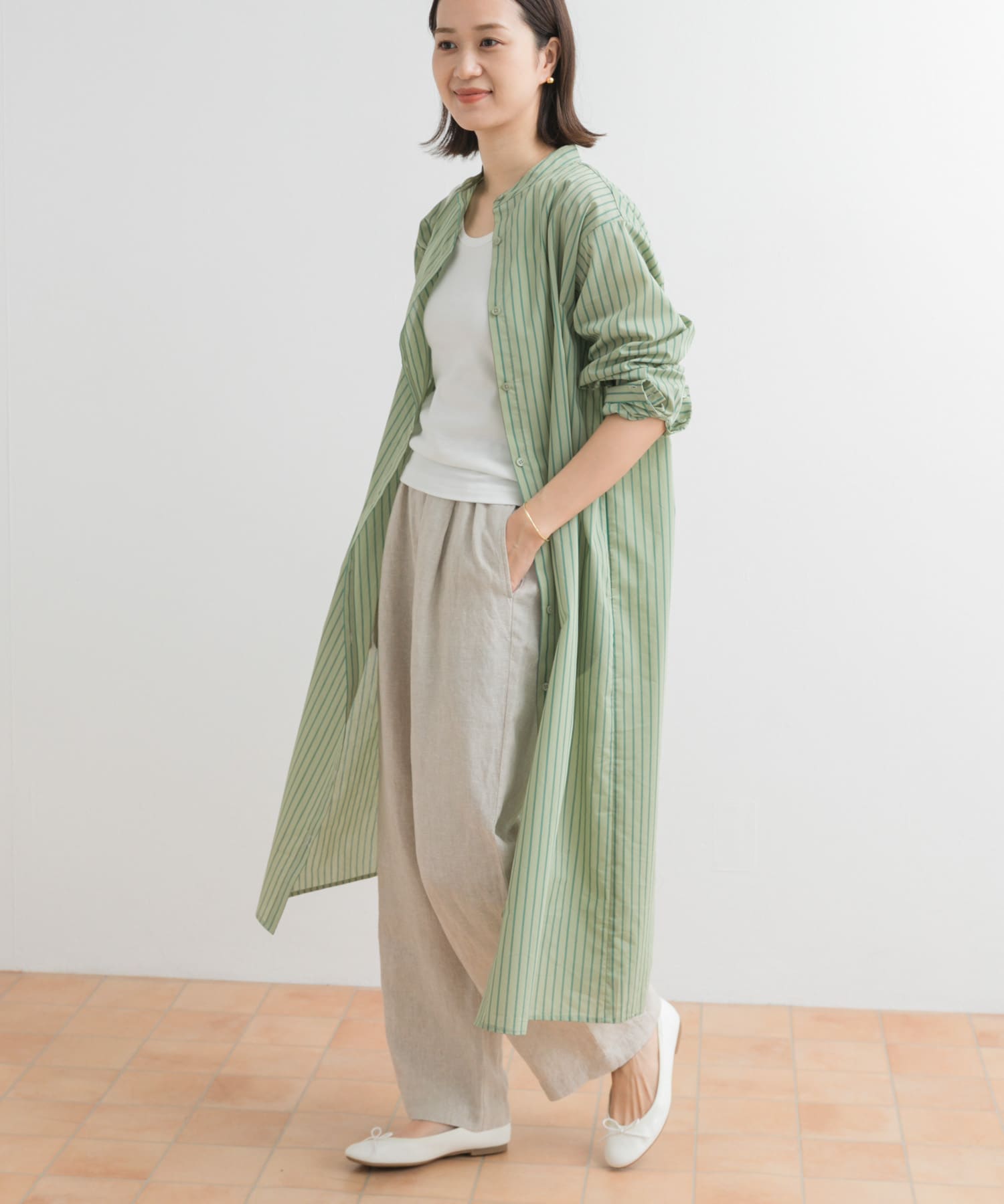 身長：168cm サイズ：M