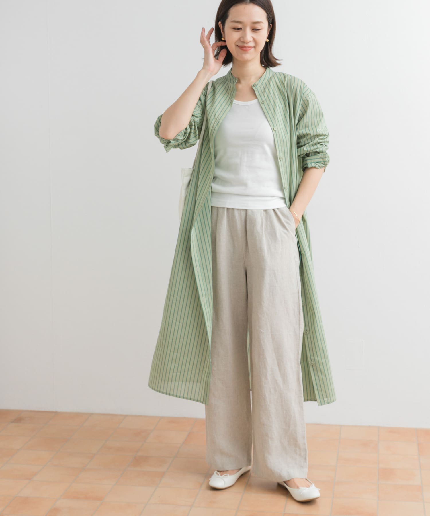 身長：168cm サイズ：M