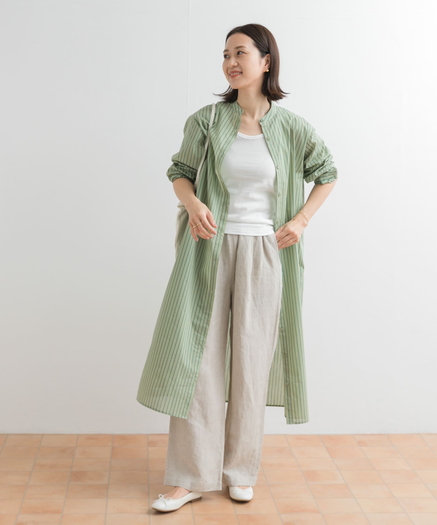 身長：168cm サイズ：M