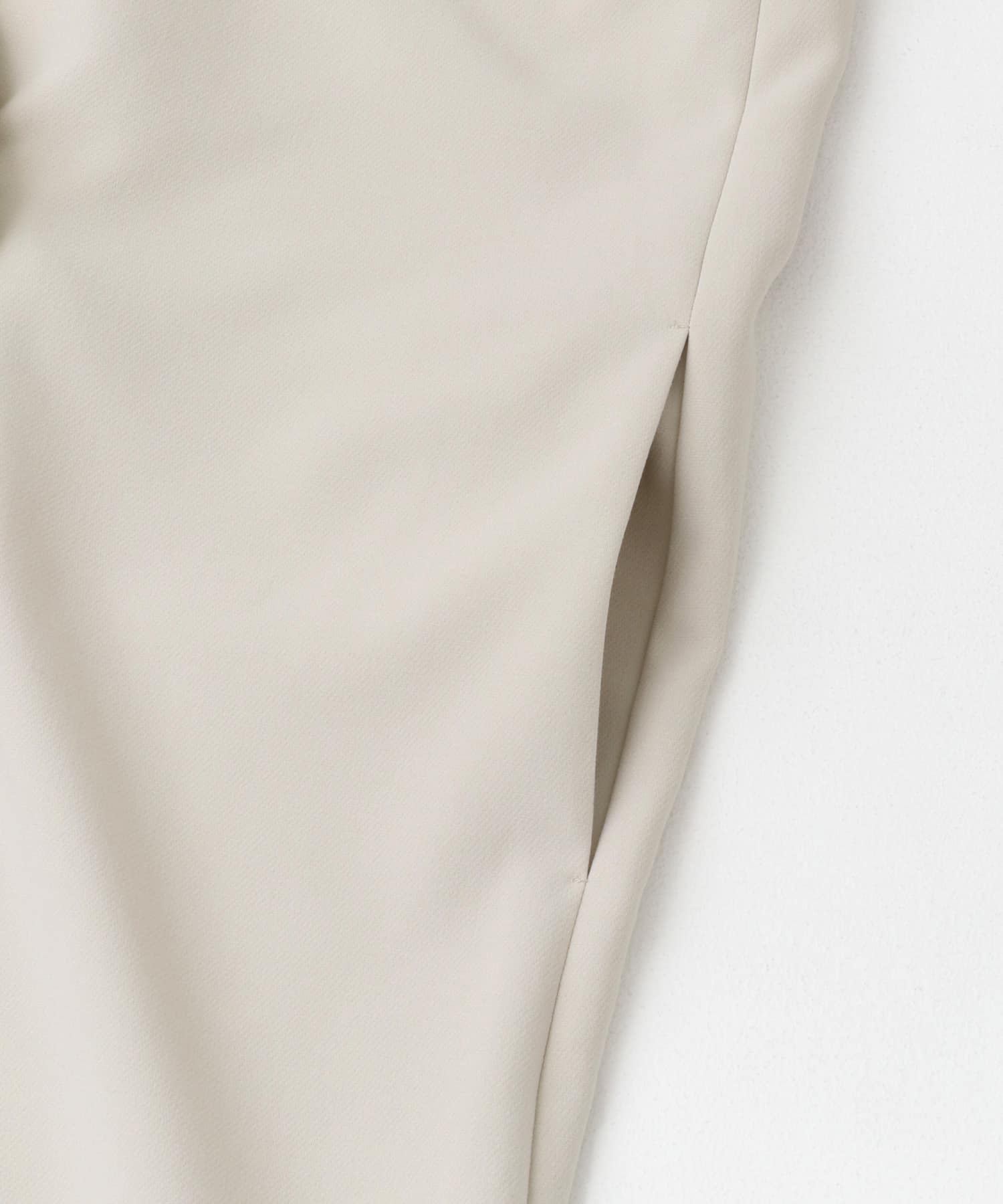 ダブルクロスガウンコート L.BEIGE M