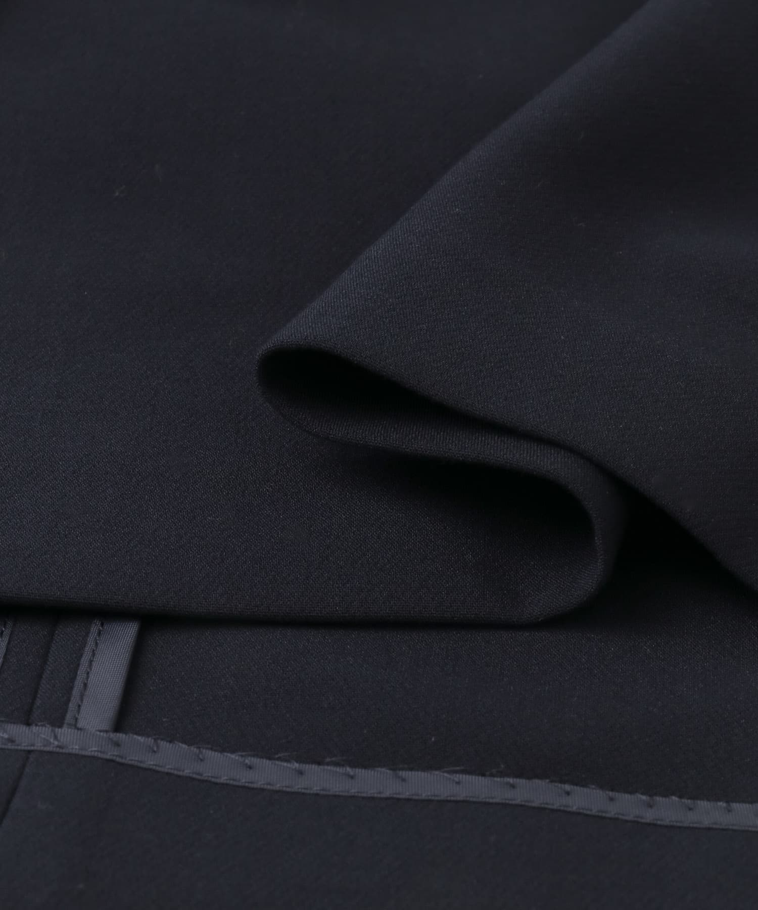 ダブルクロスガウンコート NAVY M
