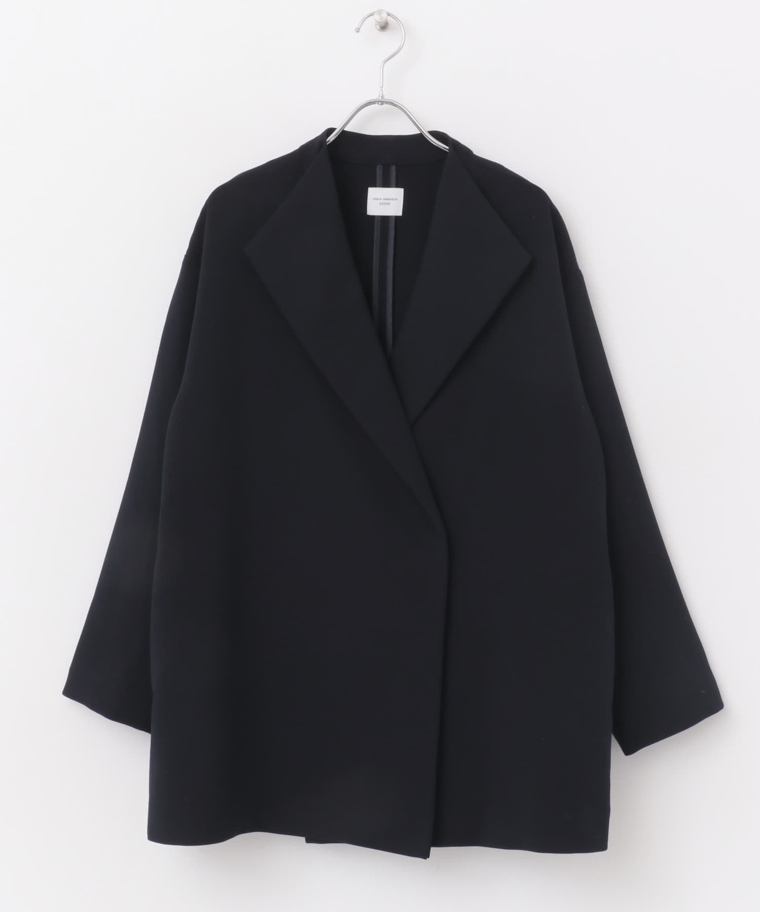 ダブルクロスショートガウン NAVY M