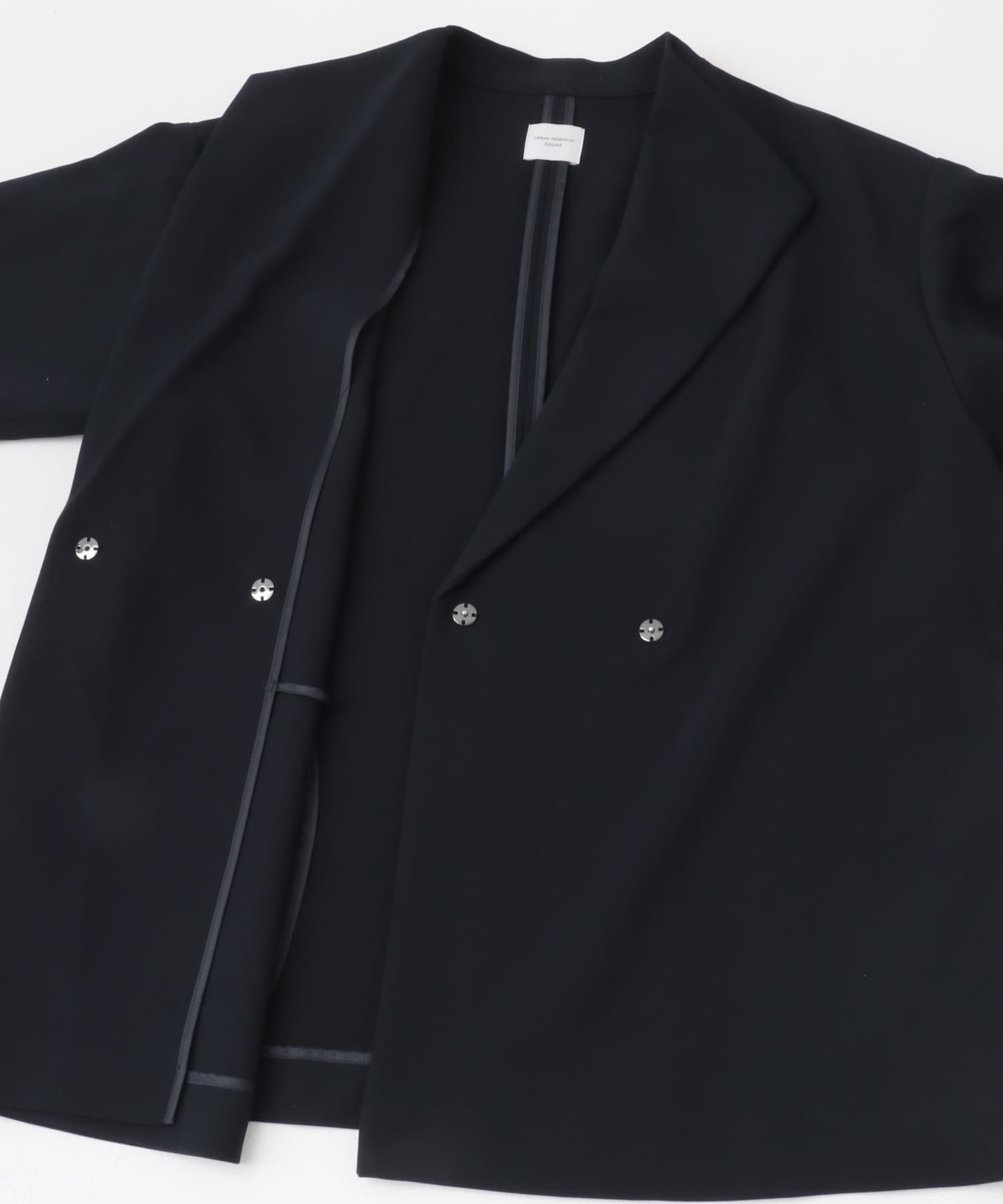 ダブルクロスショートガウン NAVY M