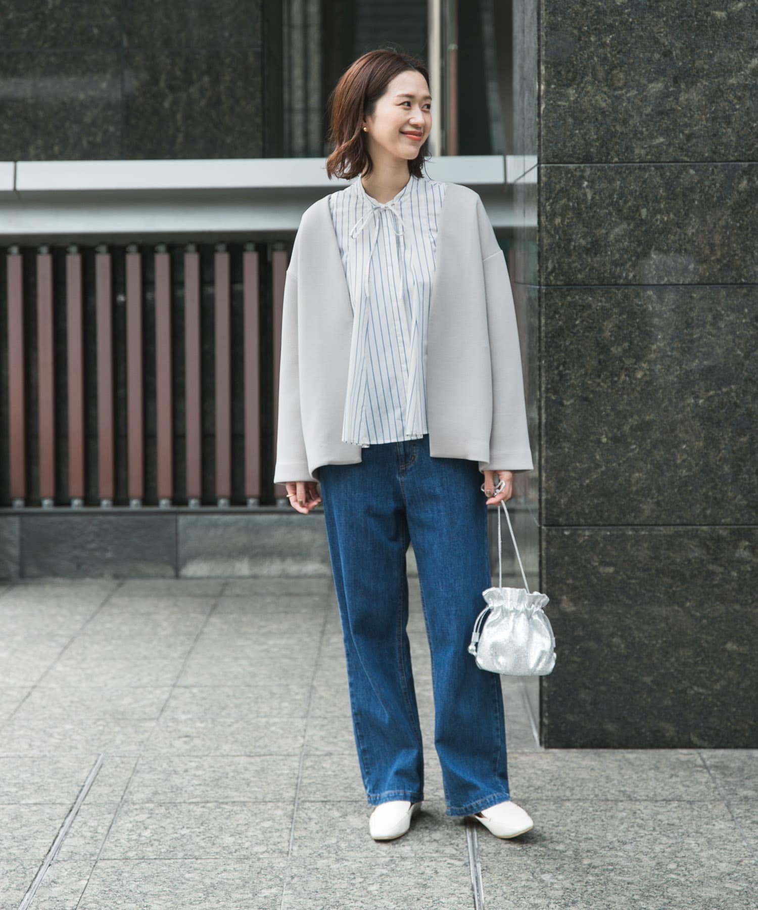 身長：168cm サイズ：M