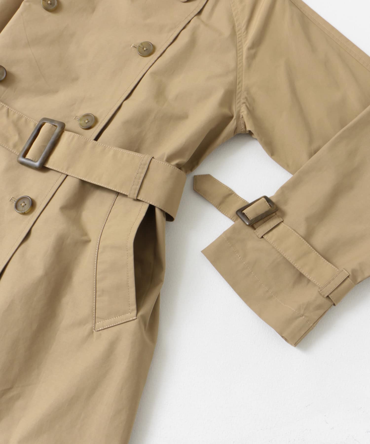 トレンチコート BEIGE S