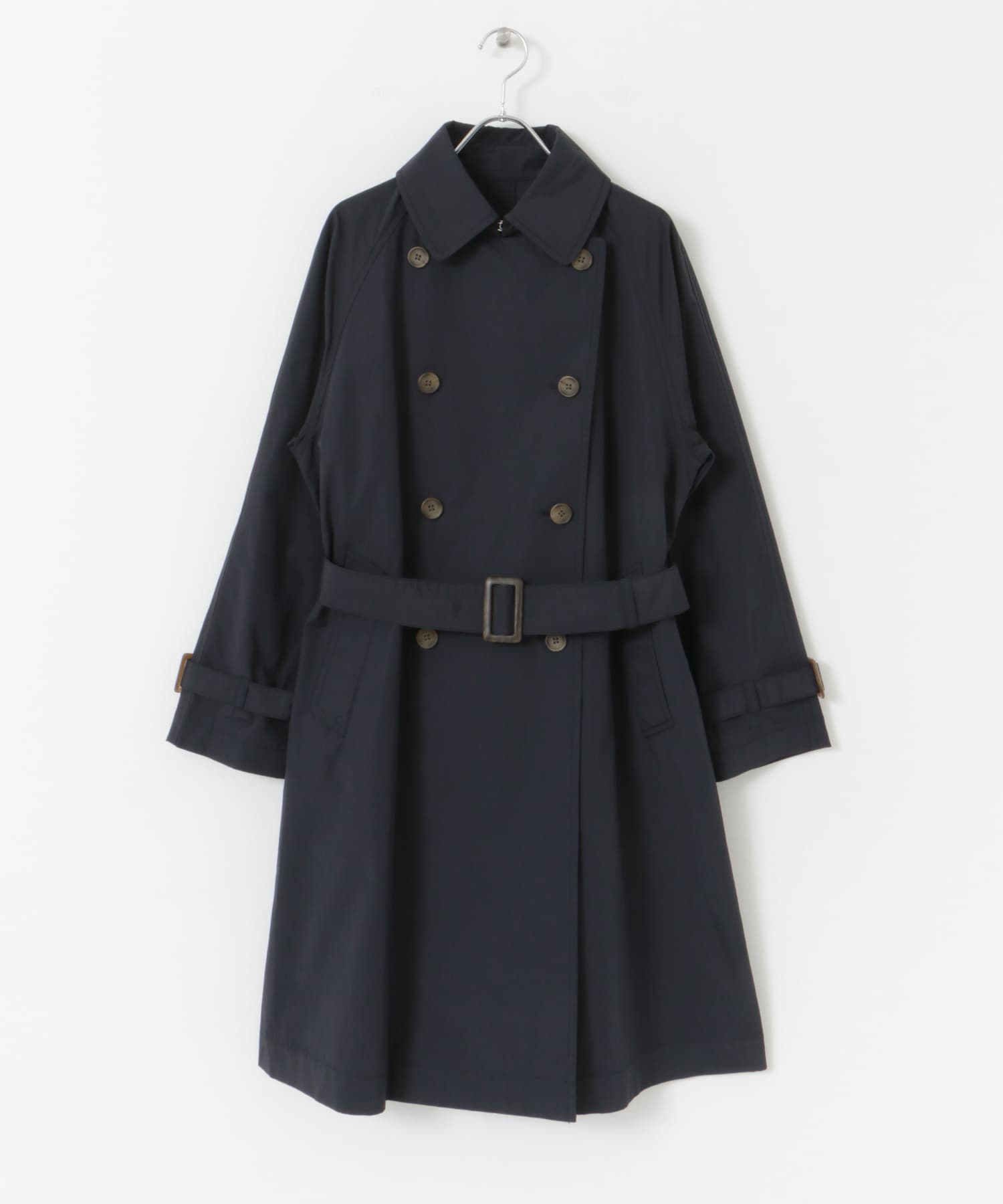 トレンチコート NAVY S