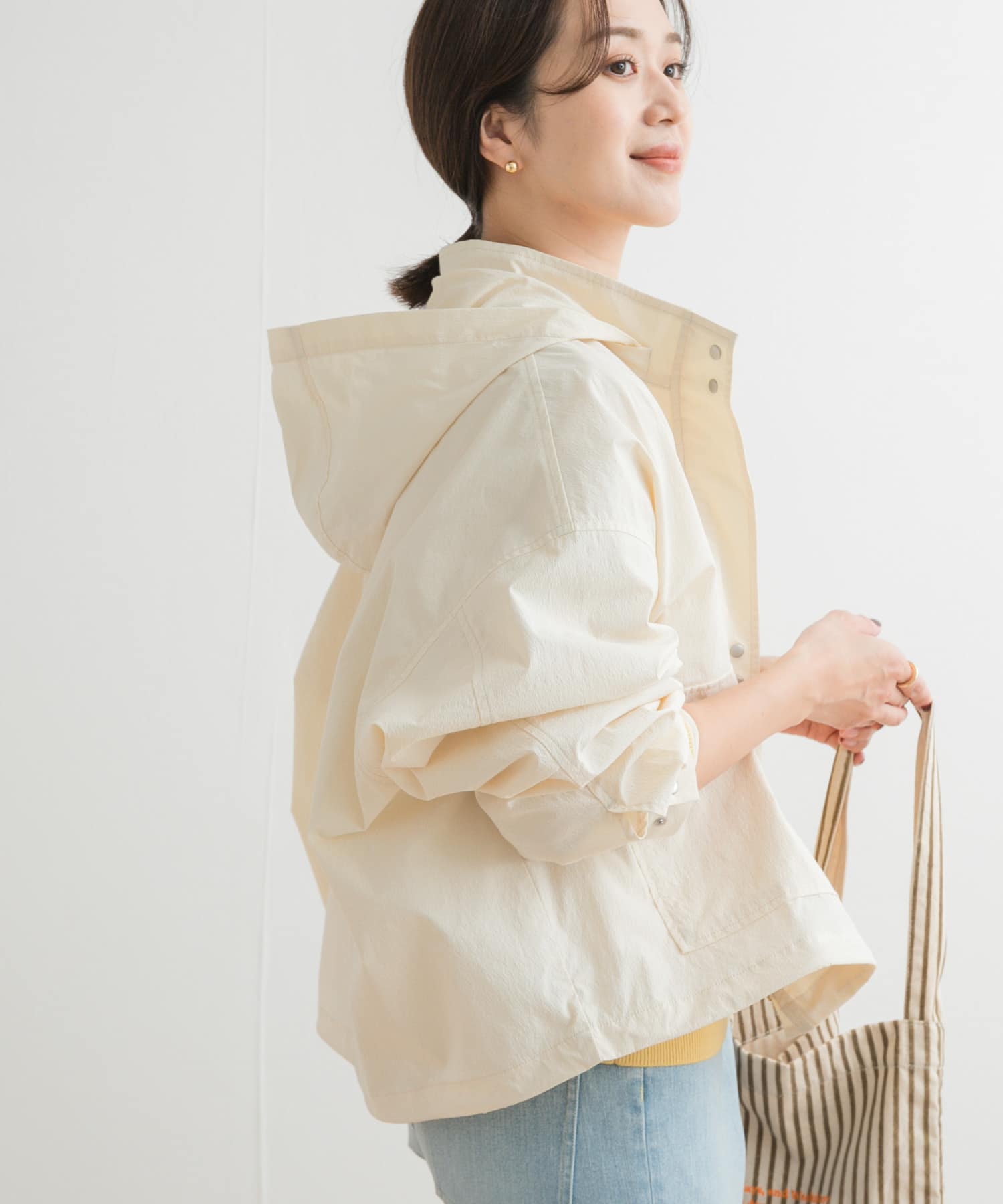 ショート丈マウンテンパーカー(M IVORY): アウター｜URBAN RESEARCH