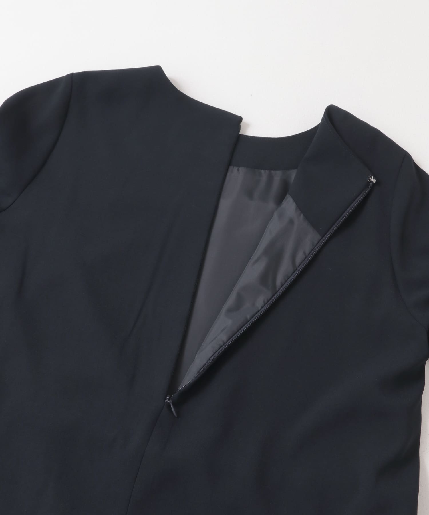レイヤードワンピース NAVY M