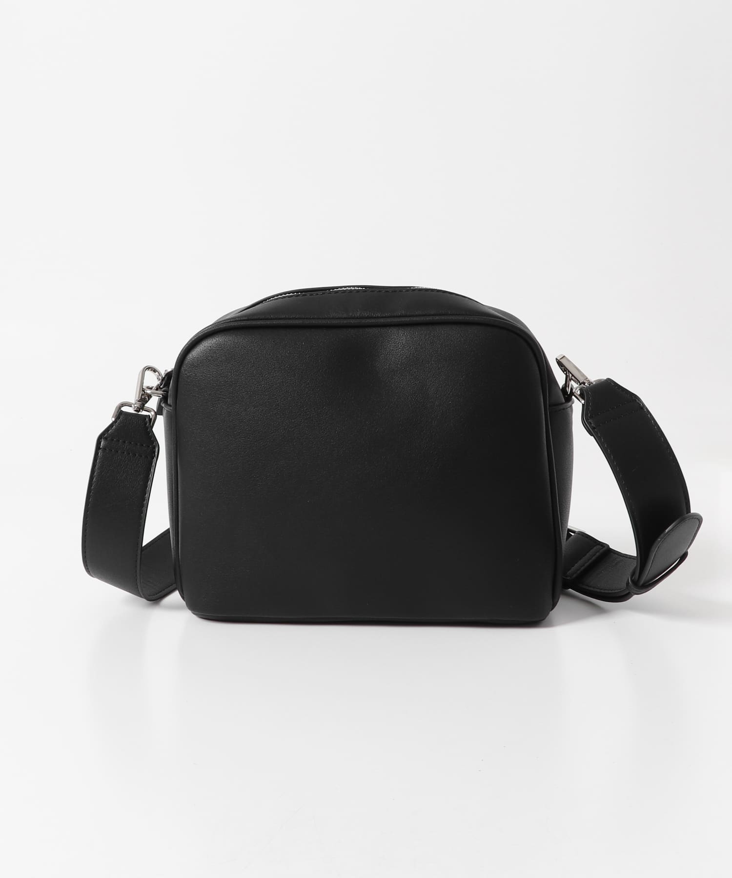 2WAYスクエアショルダーバッグ BLACK one
