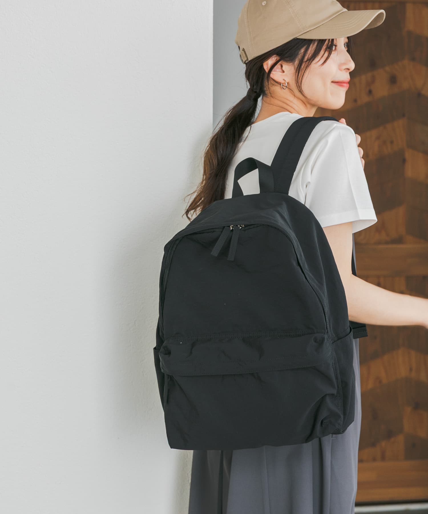 ウォッシャブルマルチ収納リュック(one BLACK): バッグ｜URBAN