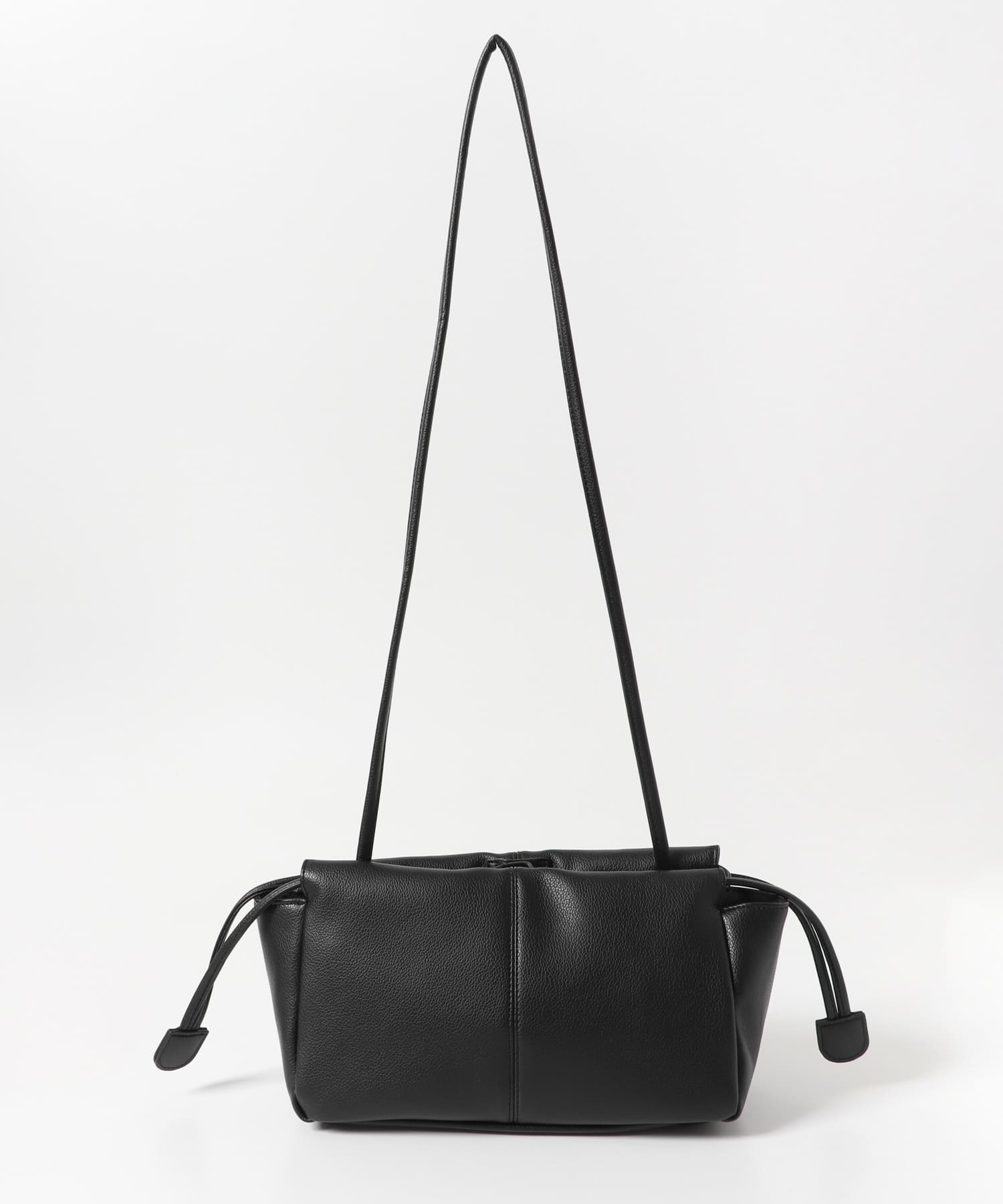2WAY巾着ショルダーバッグ BLACK one