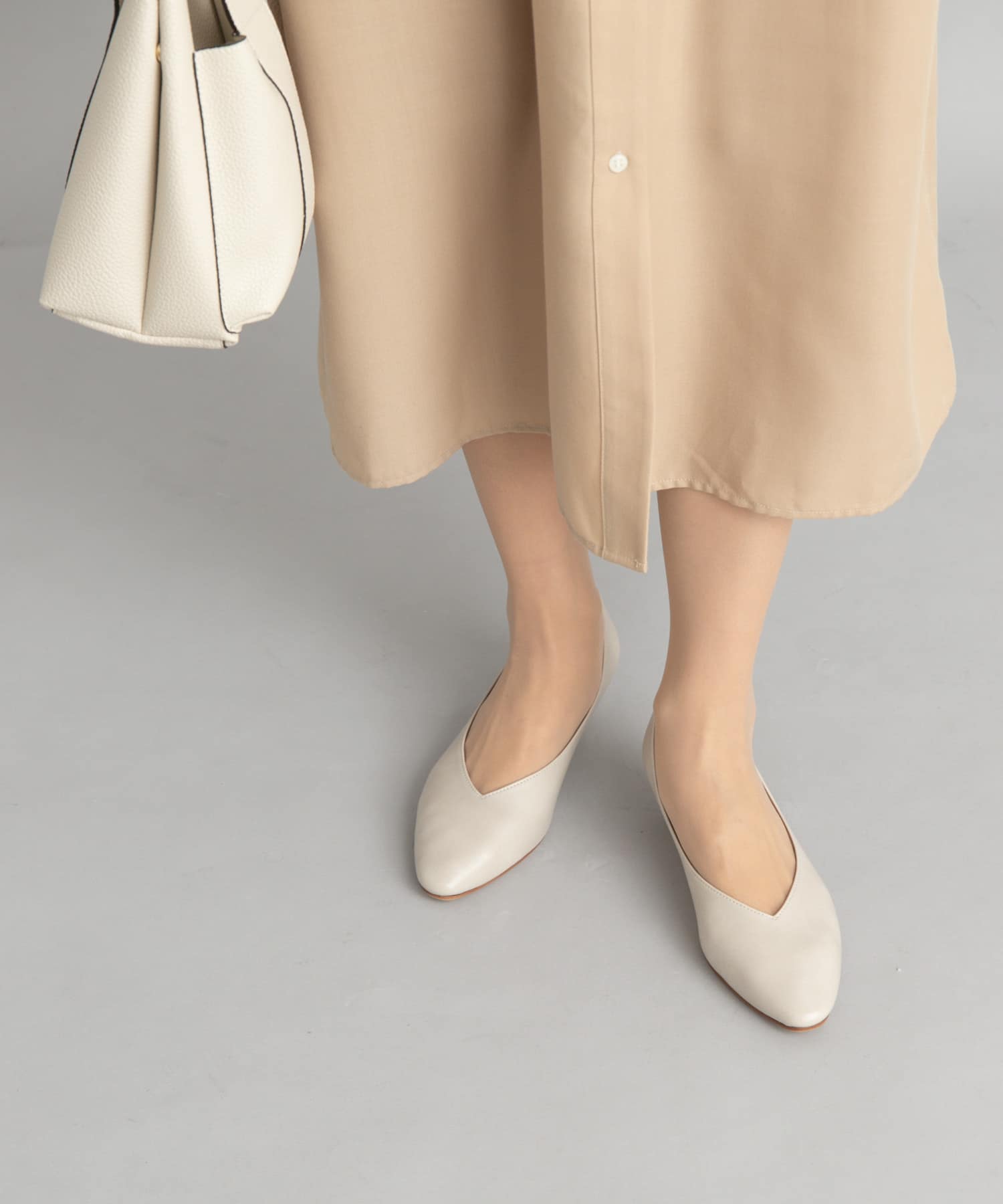 ソフトヒールパンプス L.GREGE 36