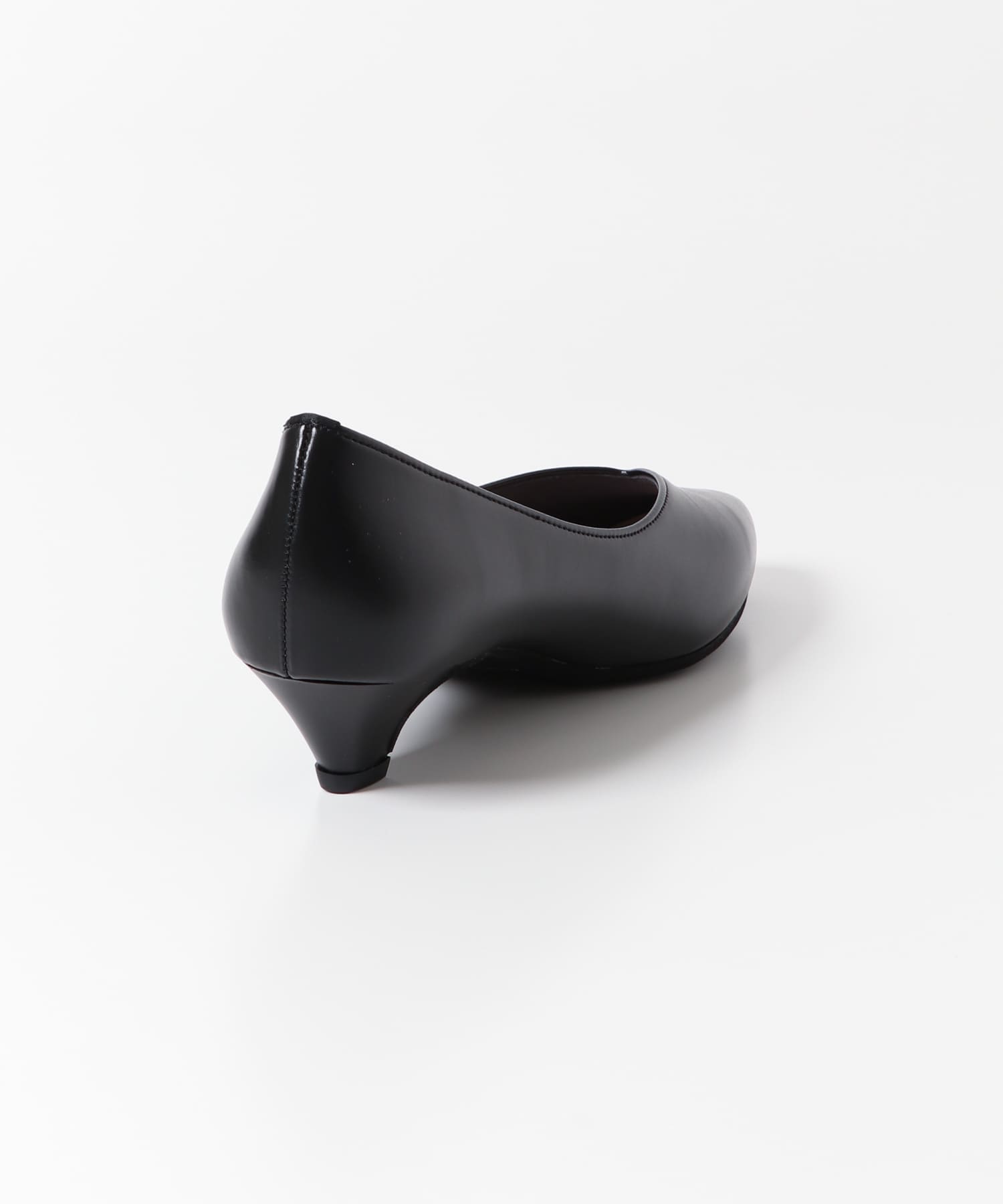 ソフトヒールパンプス BLACK 36