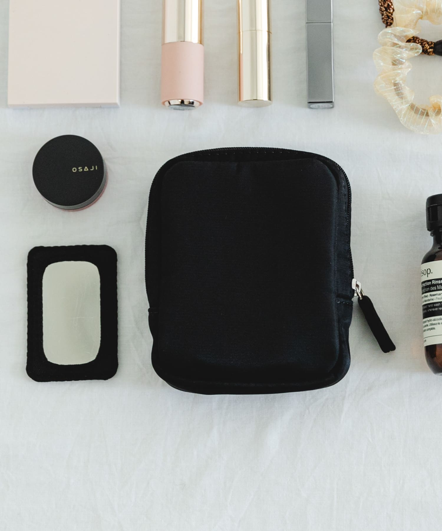 撥水ポーチ小 BLACK one