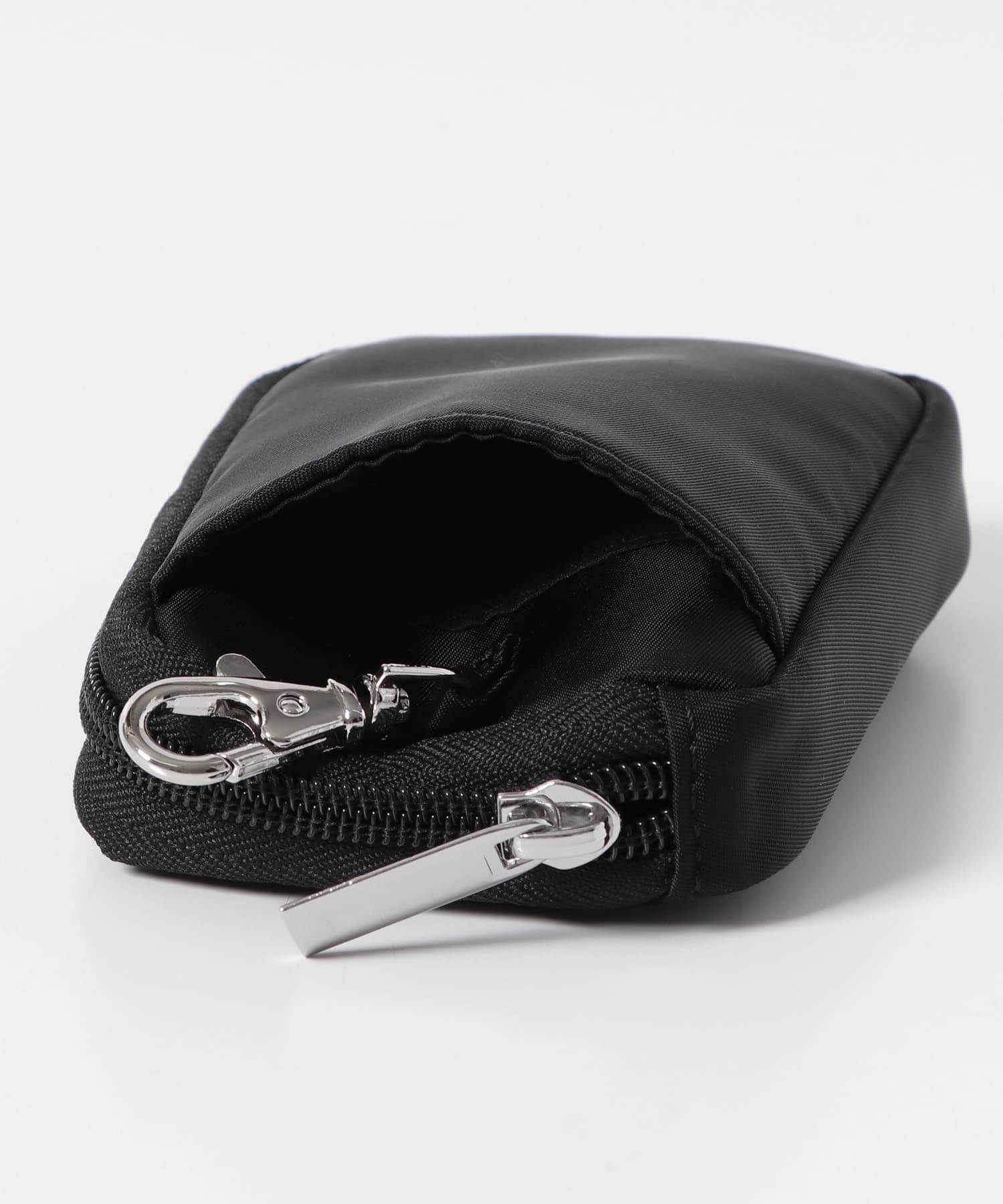 撥水ミニウォレット BLACK one